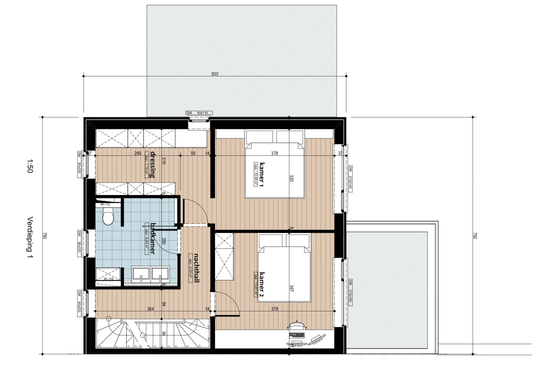 Hedendaagse 3–gevelwoning te Geraardsbergen foto 12