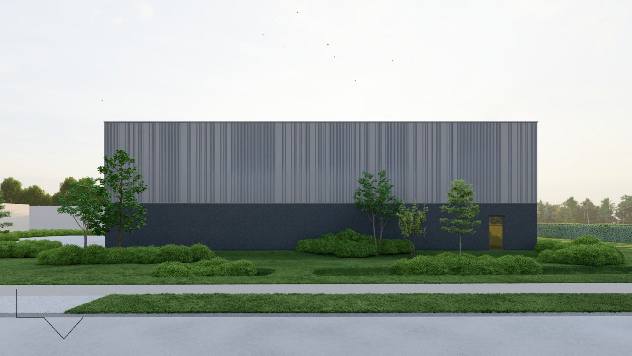 Een nieuwbouw opslag- / bedrijfsruimte van 275 m². foto 2