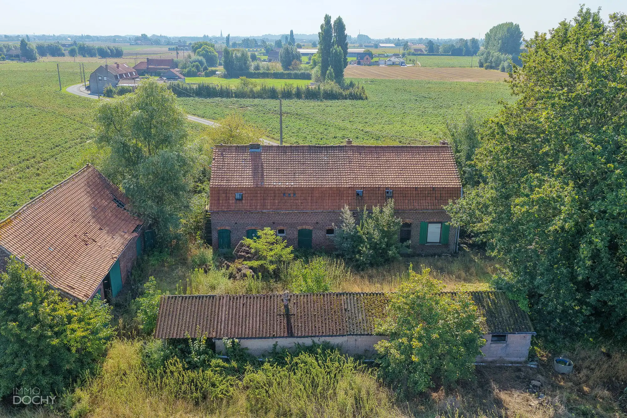 Hoeve op ca 7ha met  vergunning voor nieuwbouw foto 6