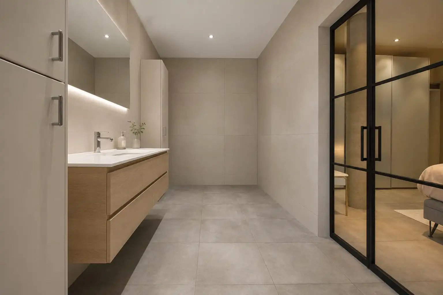 Prachtig onderhouden gelijkvloersappartement van maar liefst 175m² gelegen op 50m van het strand te Sint-Idesbald. foto 11