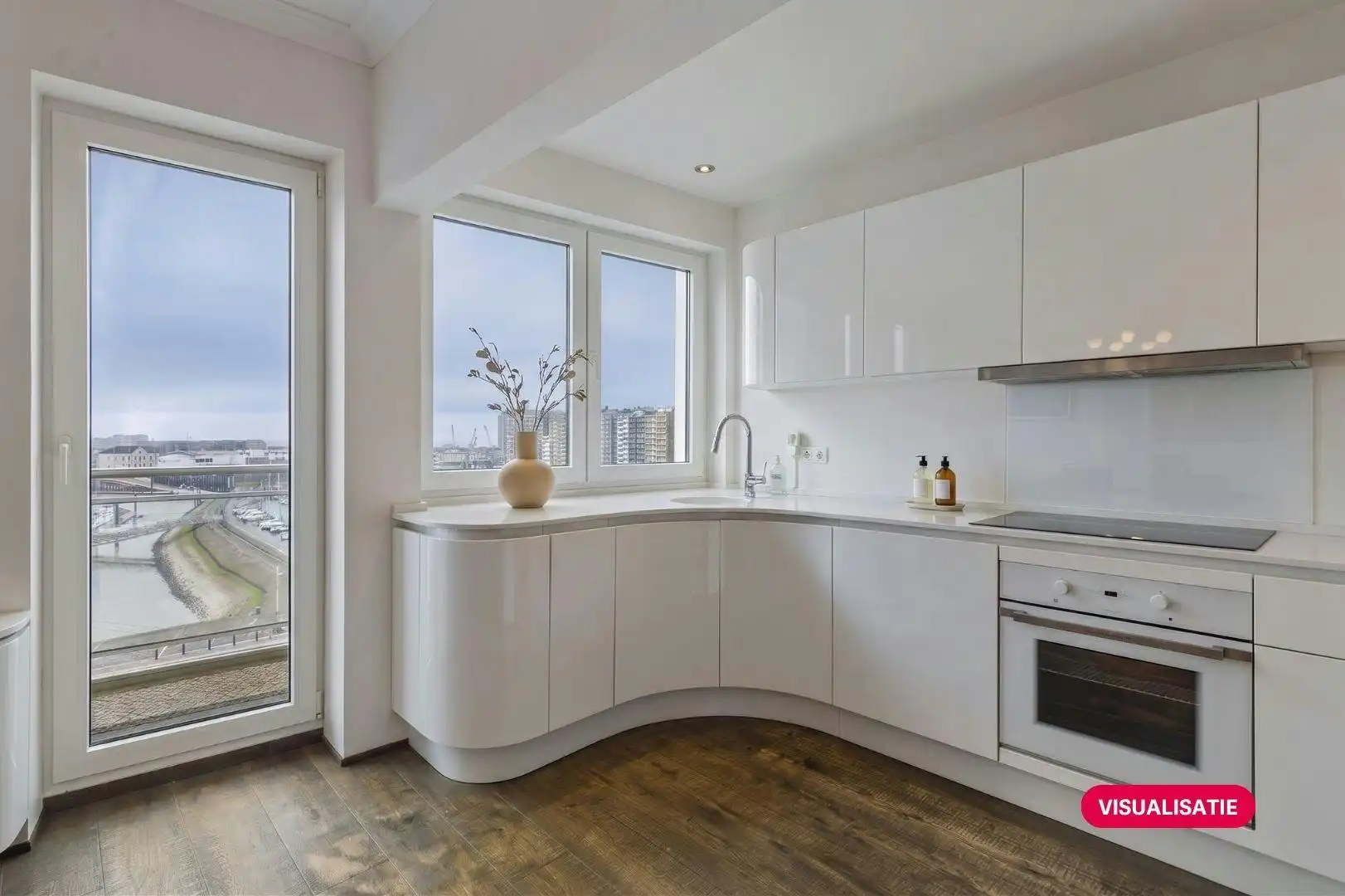 Appartement met frontaal havenzicht te koop in Blankenberge foto 5