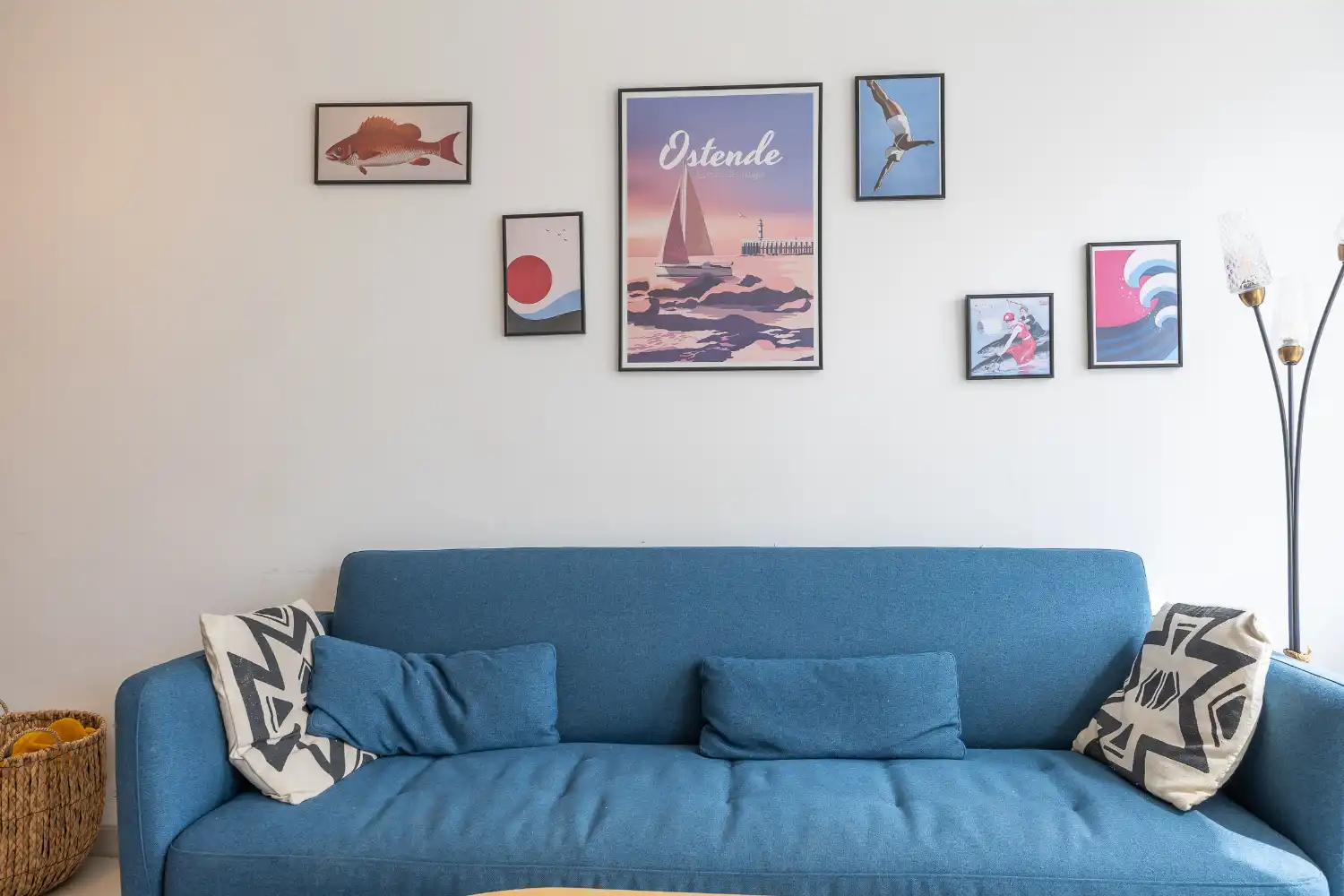 Lichtrijk 2-slaapkamer appartement op steenworp van het strand foto 4