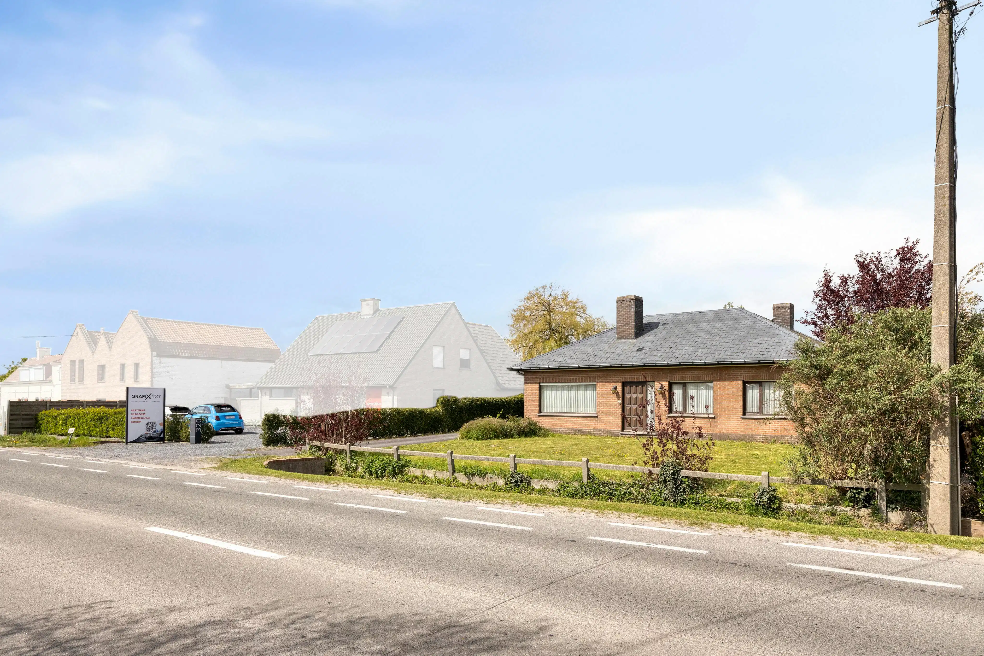 Open bebouwing met atelier en garage te koop in Zulte foto 4