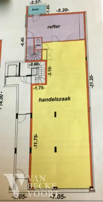 Handelsgelijkvloers 85m² foto 10