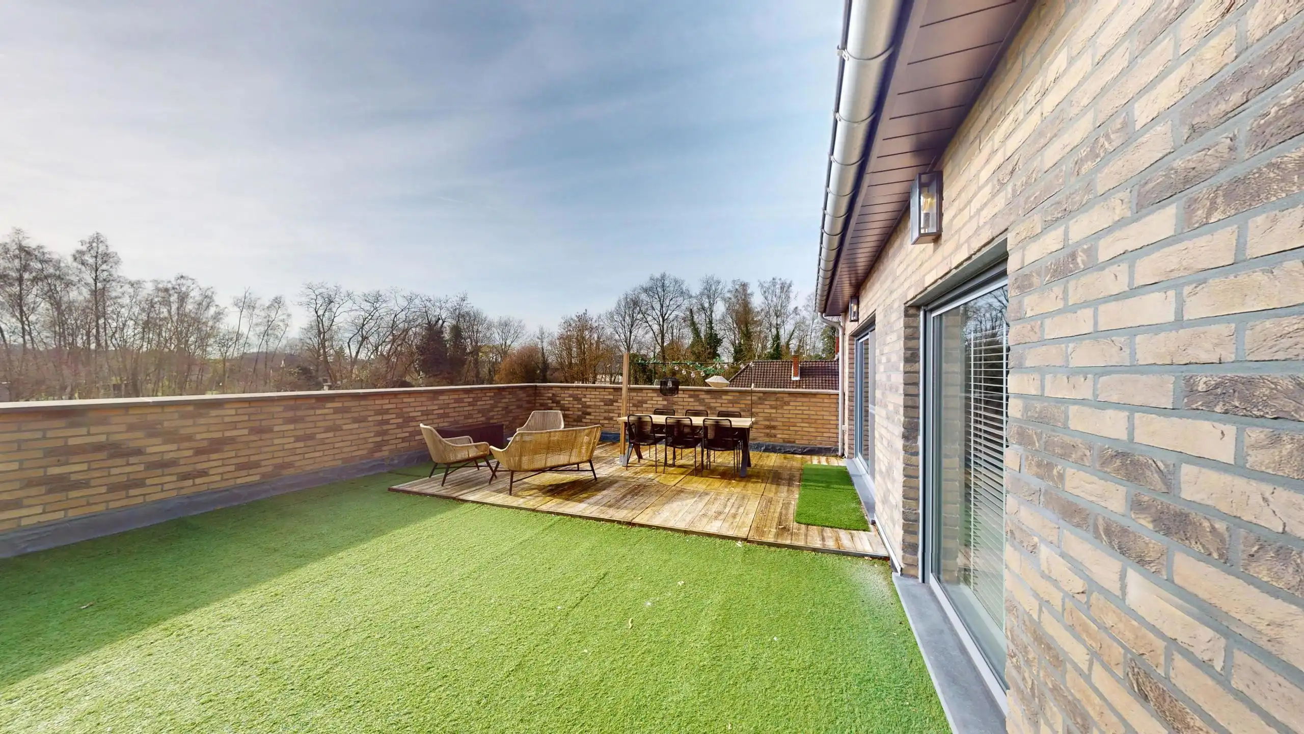 Ruim duplex app met 5 slpks, met prachtig terras en tuin! foto 33