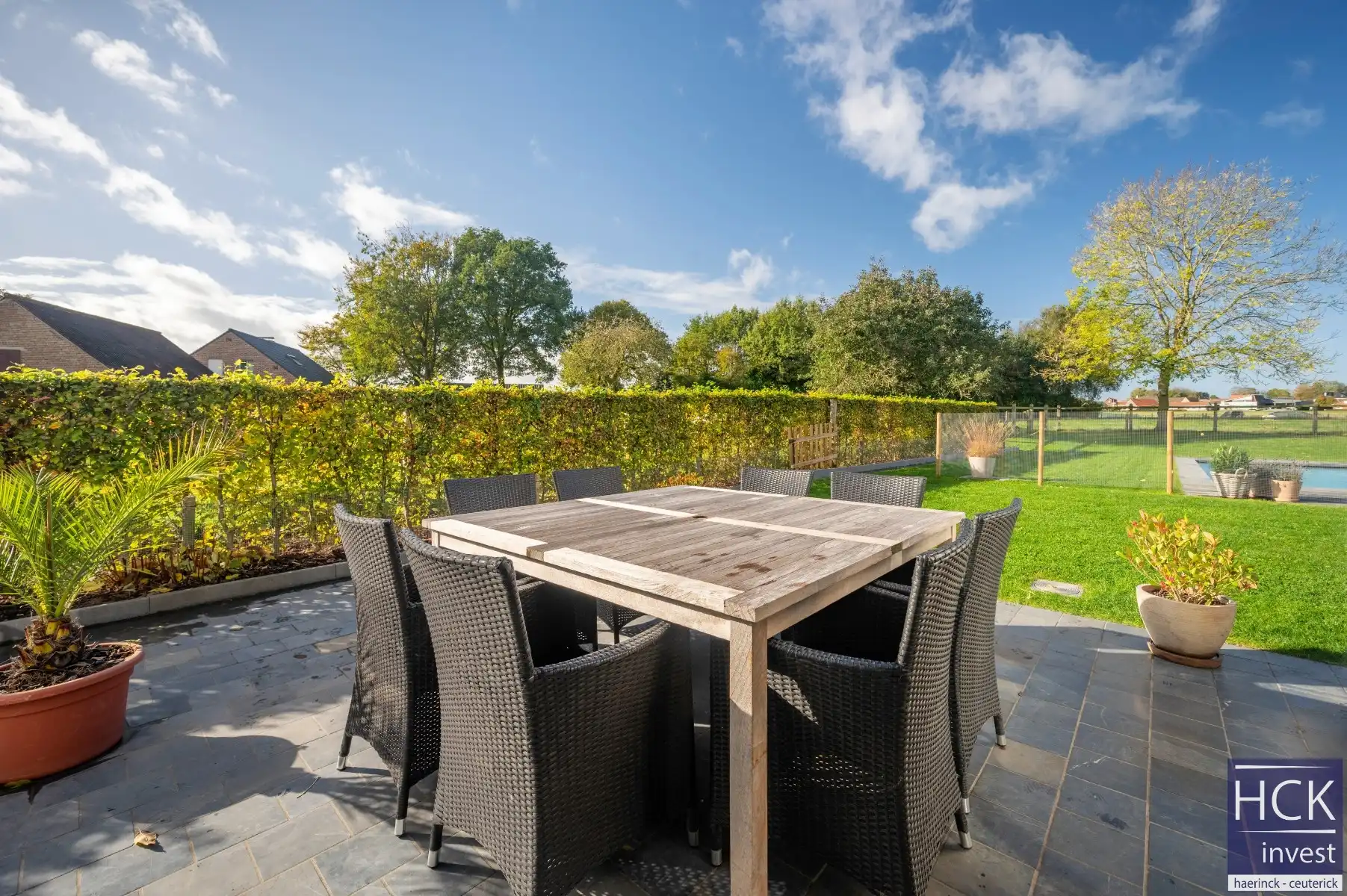 KRUISHOUTEM - Instapklare en prachtig gelegen woning met 4 SLPK. én zwembad foto 28