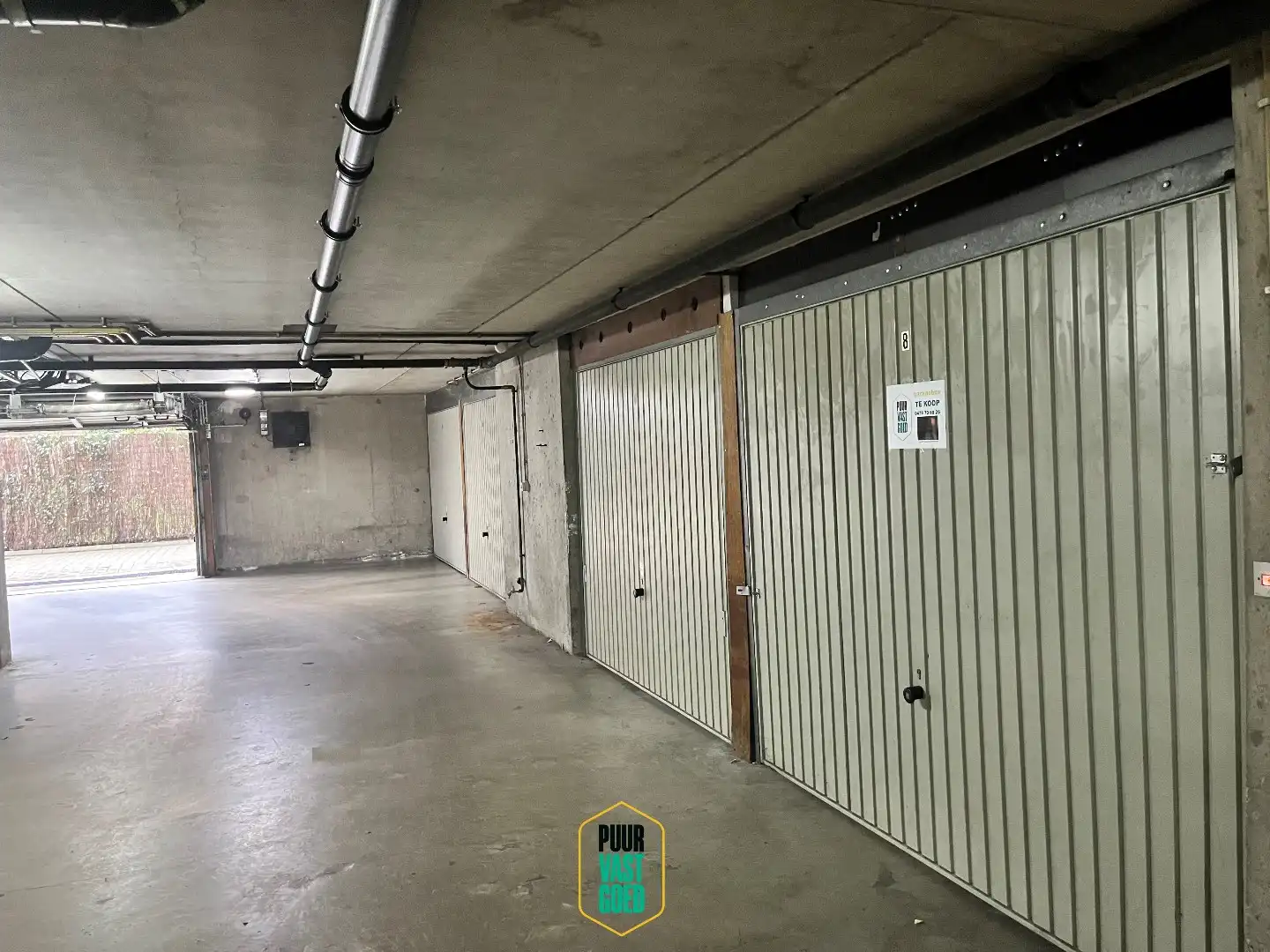 Ondergrondse gesloten garagebox in verzorgde residentie op Kristus-Koning foto 2