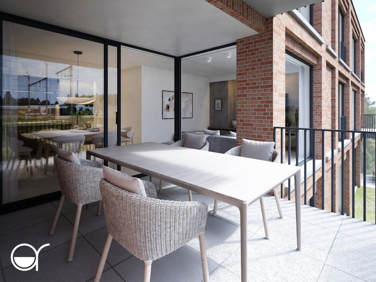 Ruim gelijkvloers 2-slaapkamersappartement in nieuwbouwproject Ernest foto 4