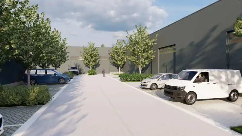 Nieuwbouwloods in Roeselare foto 4