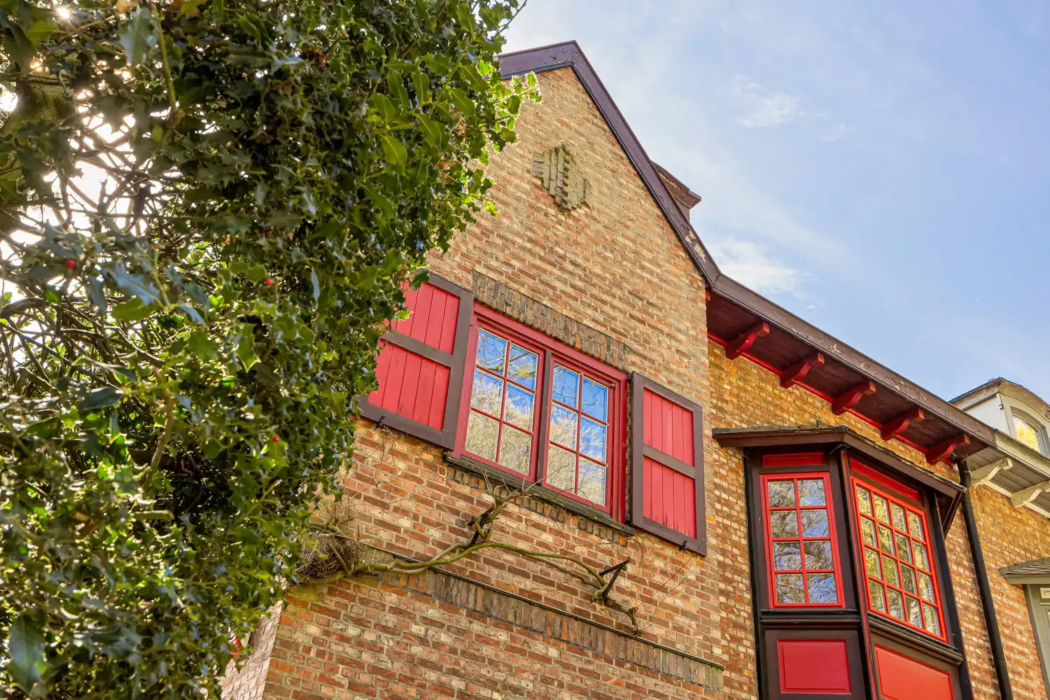 Unieke halfopen parkwoning (230m²) met schitterende Art-déco elementen op toplocatie tegenover het Te Boelaerpark foto 3