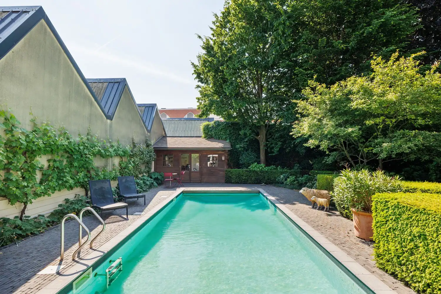 Monumentaal herenhuis (521 m²) met tuin & zwembad op toplocatie – optionele opbrengsteigendom foto 31