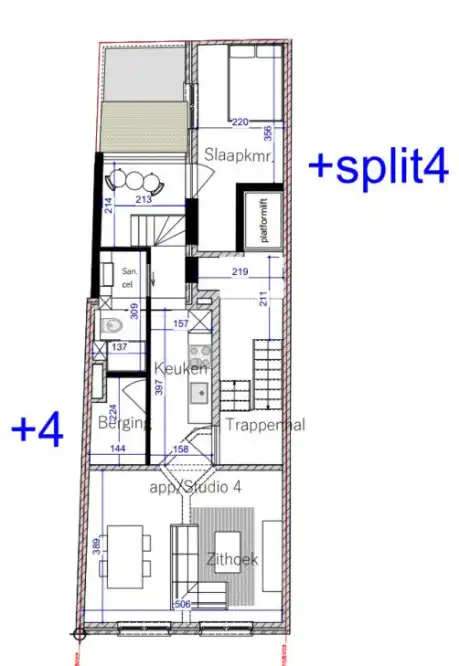 Investeringsopportuniteit: gebouw met plannen & lift voor handelspand en 4 appartementen foto 7