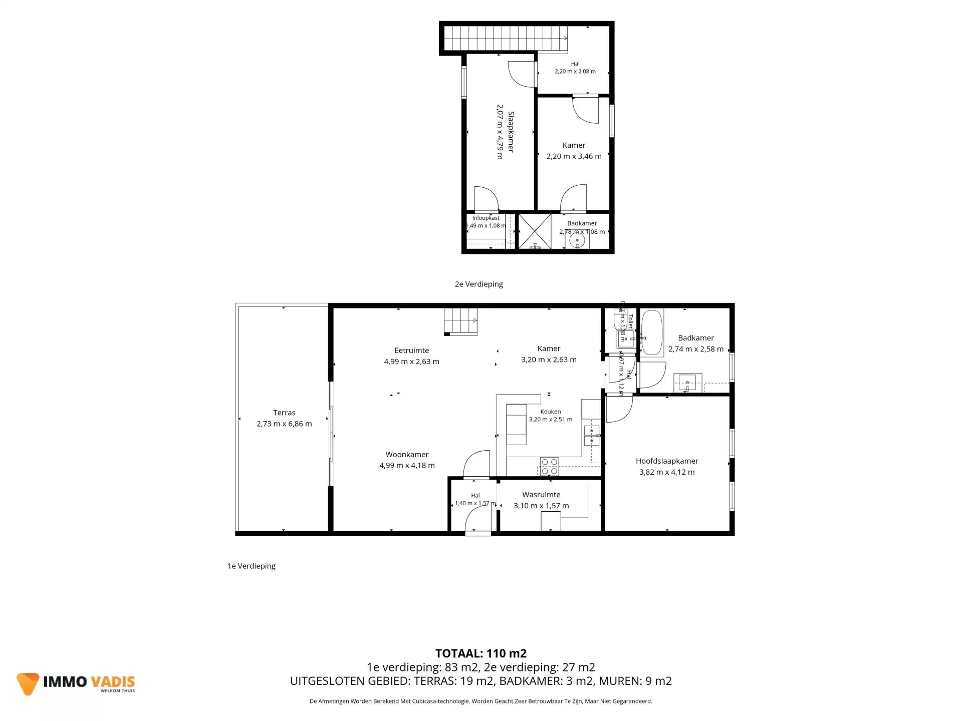 Duplex met 3 slaapkamers, berging en autostaanplaats foto 14