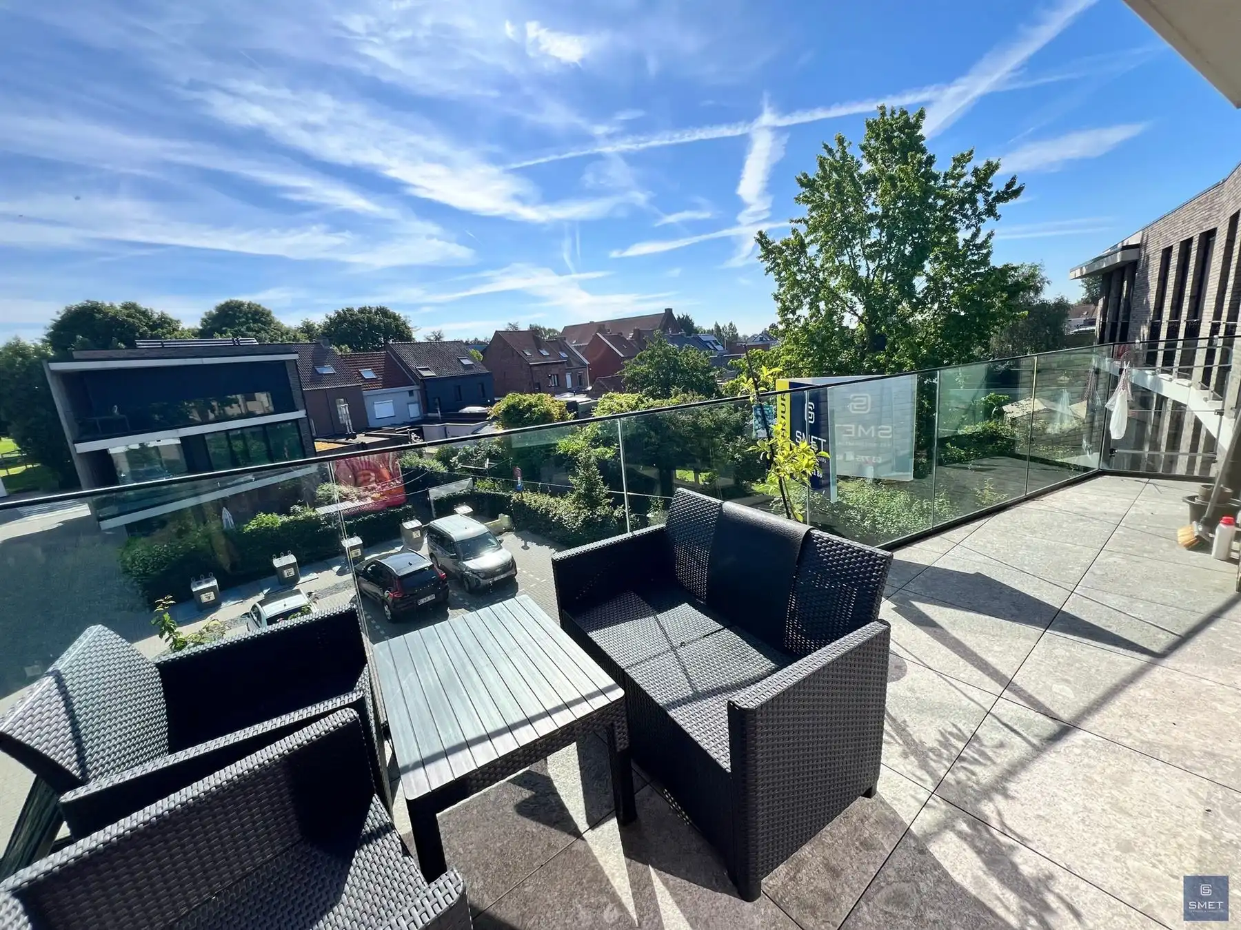 MODERN APPT MET 1 SLPK,TERRAS EN PARKEERPL.  foto 13