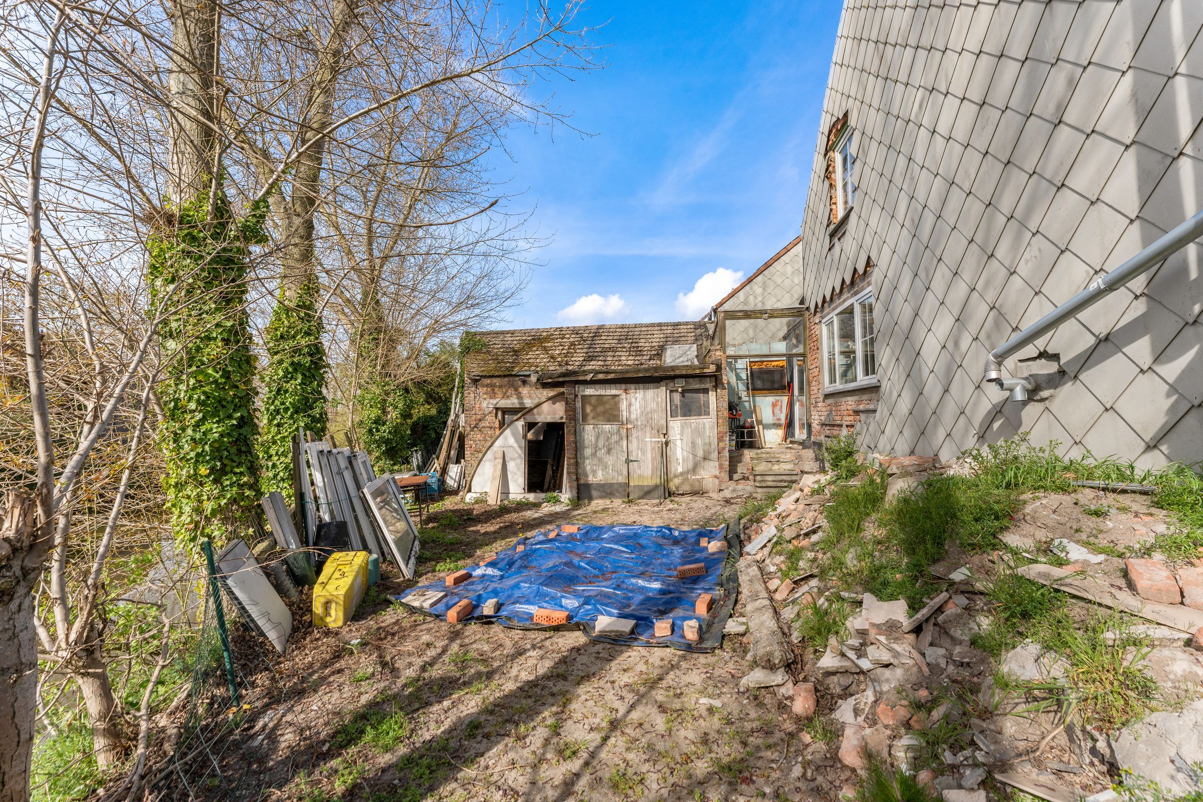 Idyllisch gelegen HALF-OPEN woning te Bredene (Sas) ! * foto 19