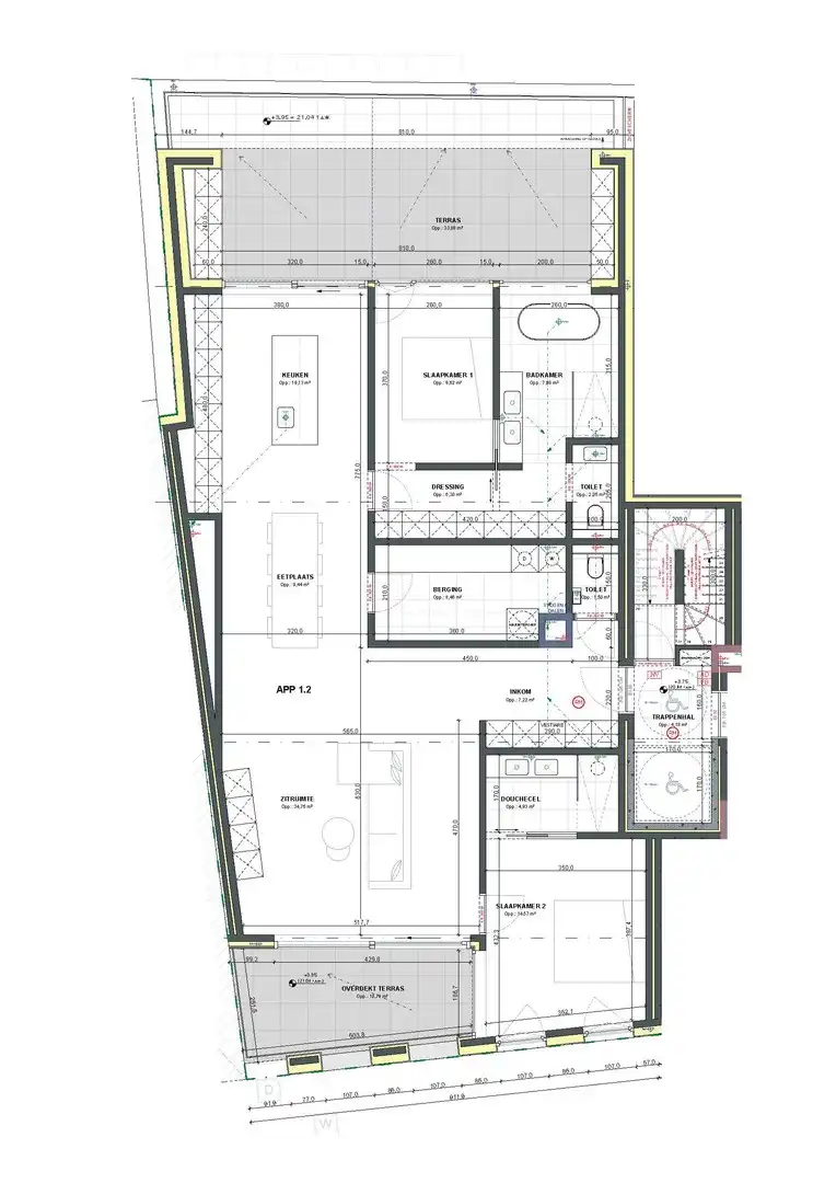 Nieuwbouwappartement met EPC A en terras in Wetteren te koop foto 7