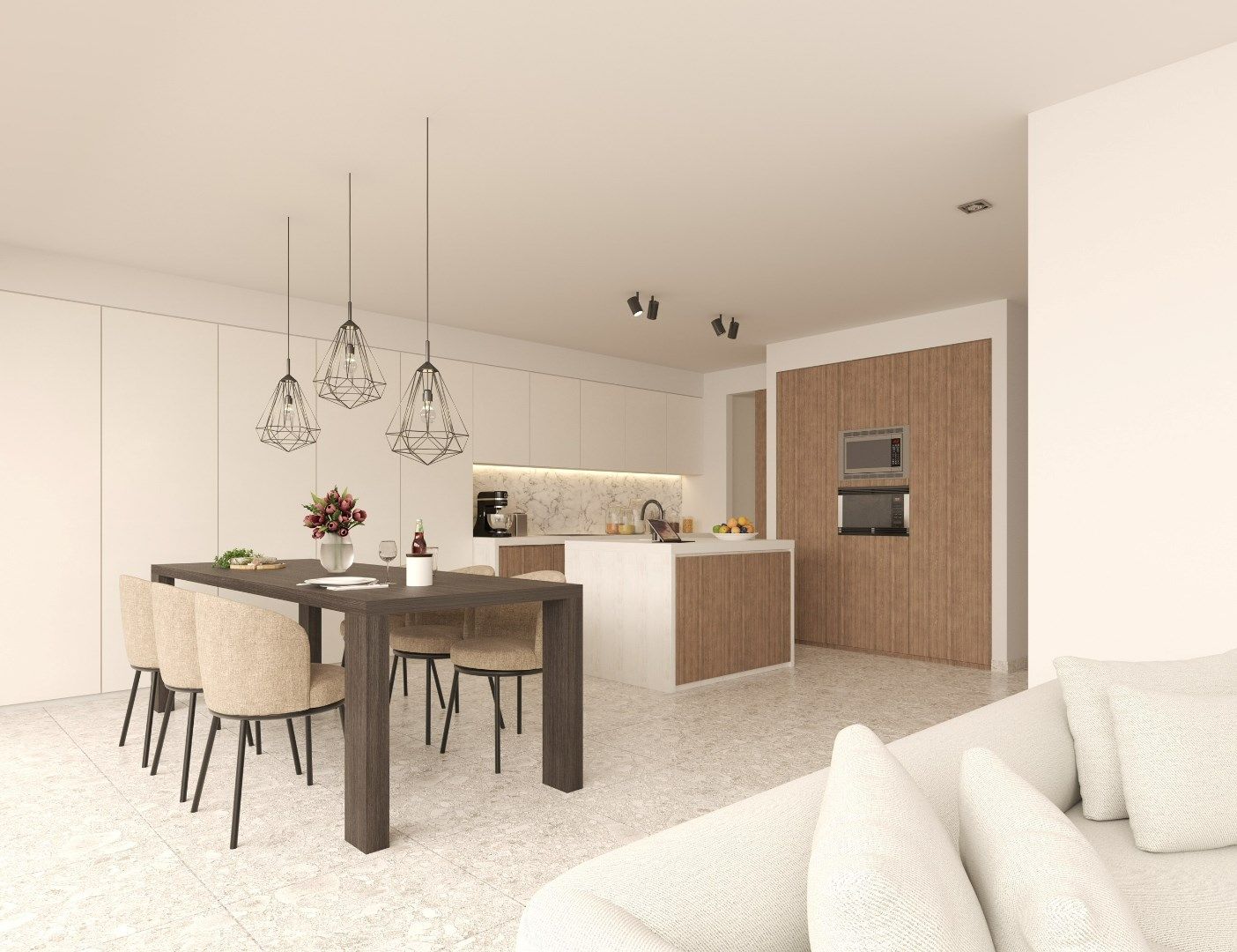 Super energiezuinige, nieuw te bouwen BEN appartementen met mooie zonneterrassen op centrale ligging te Blankenberge. foto 6