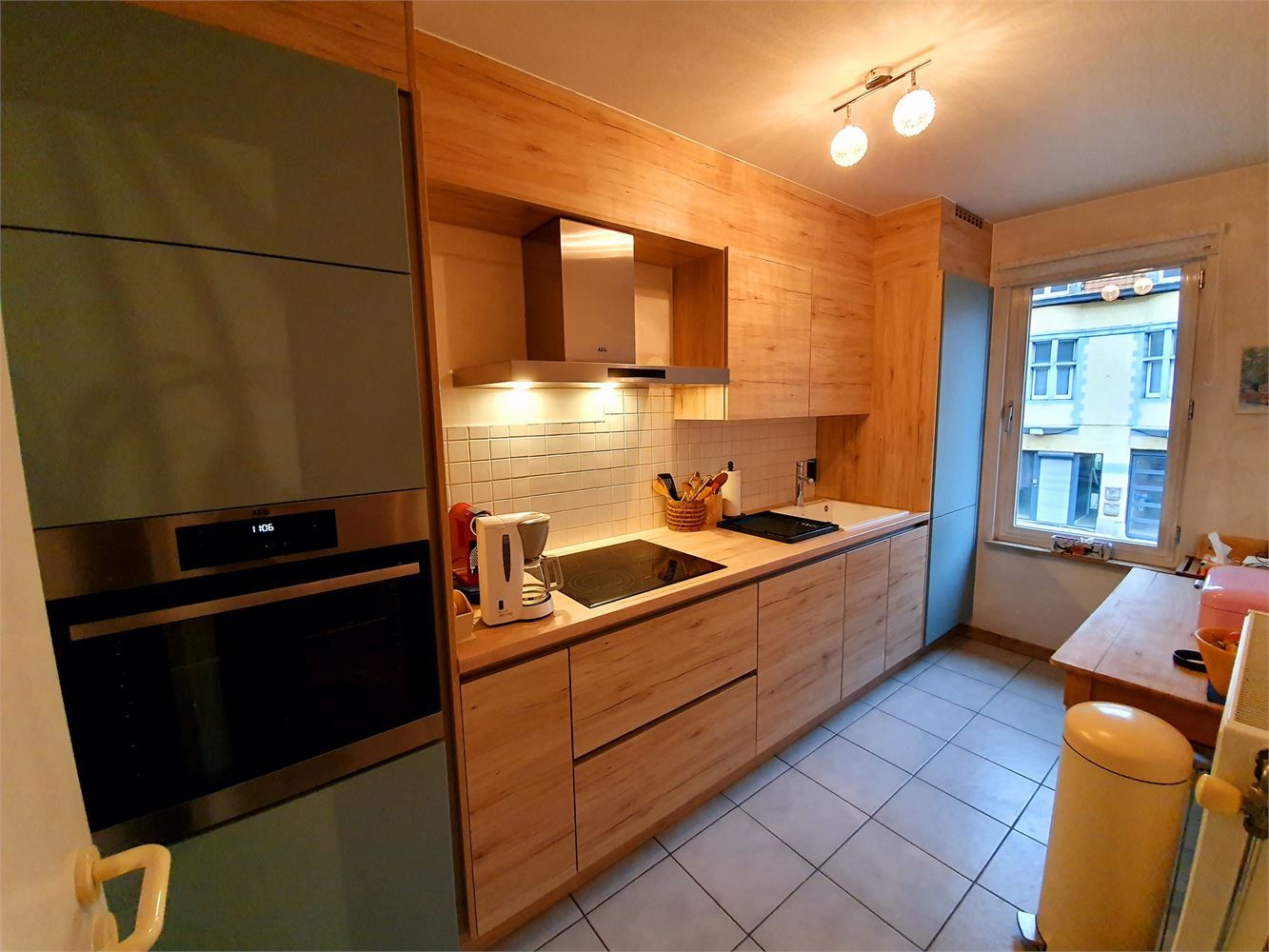 St-Andries, op wandelafstand van de Smedenpoort appartement  van 126 m2  3 slaapkamers ,een zonneterras en een zonnebalkon en garagebox. foto 8