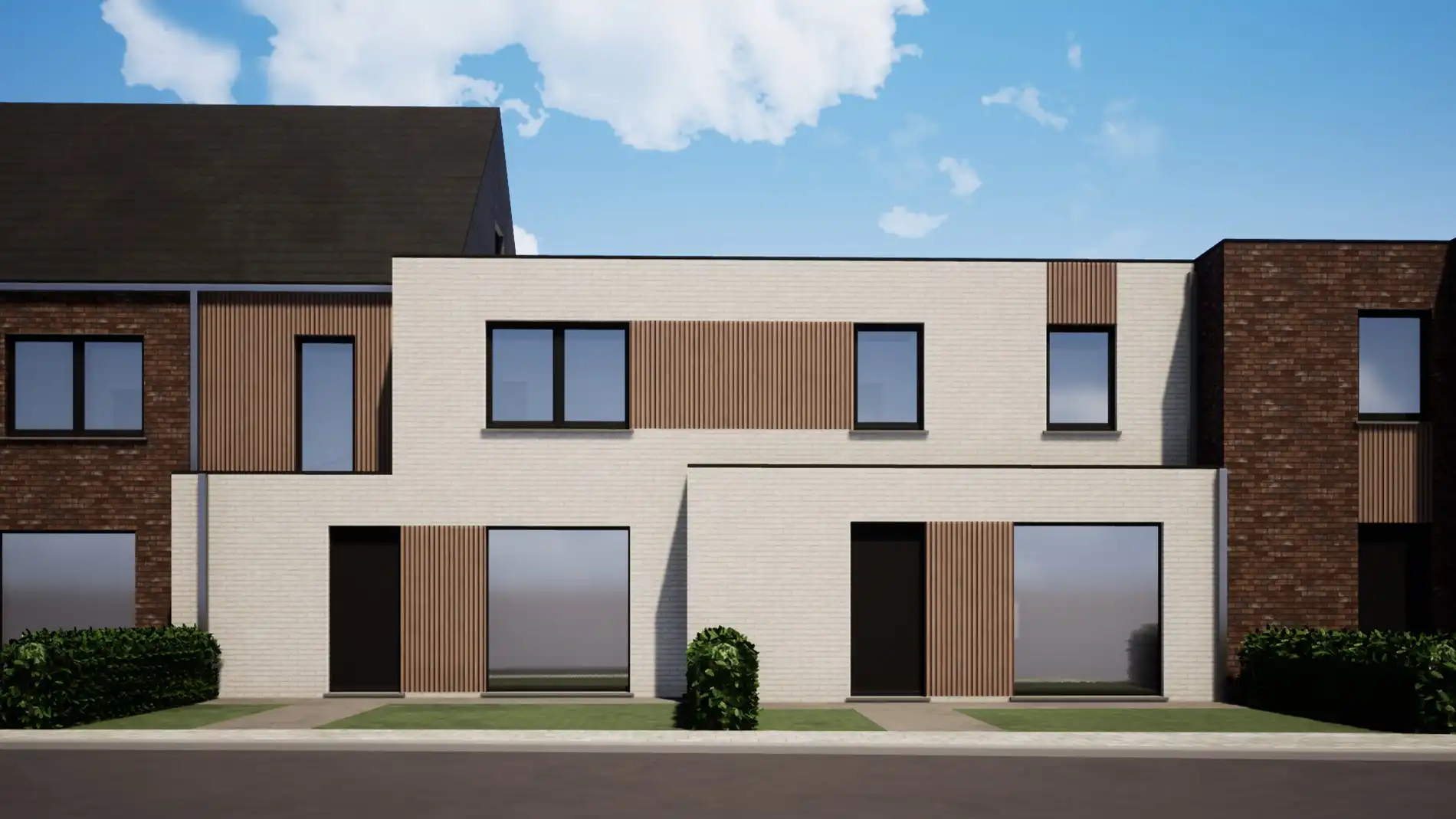 Ruime nieuwbouwwoning met uitweg op centrale ligging te Eernegem foto 3