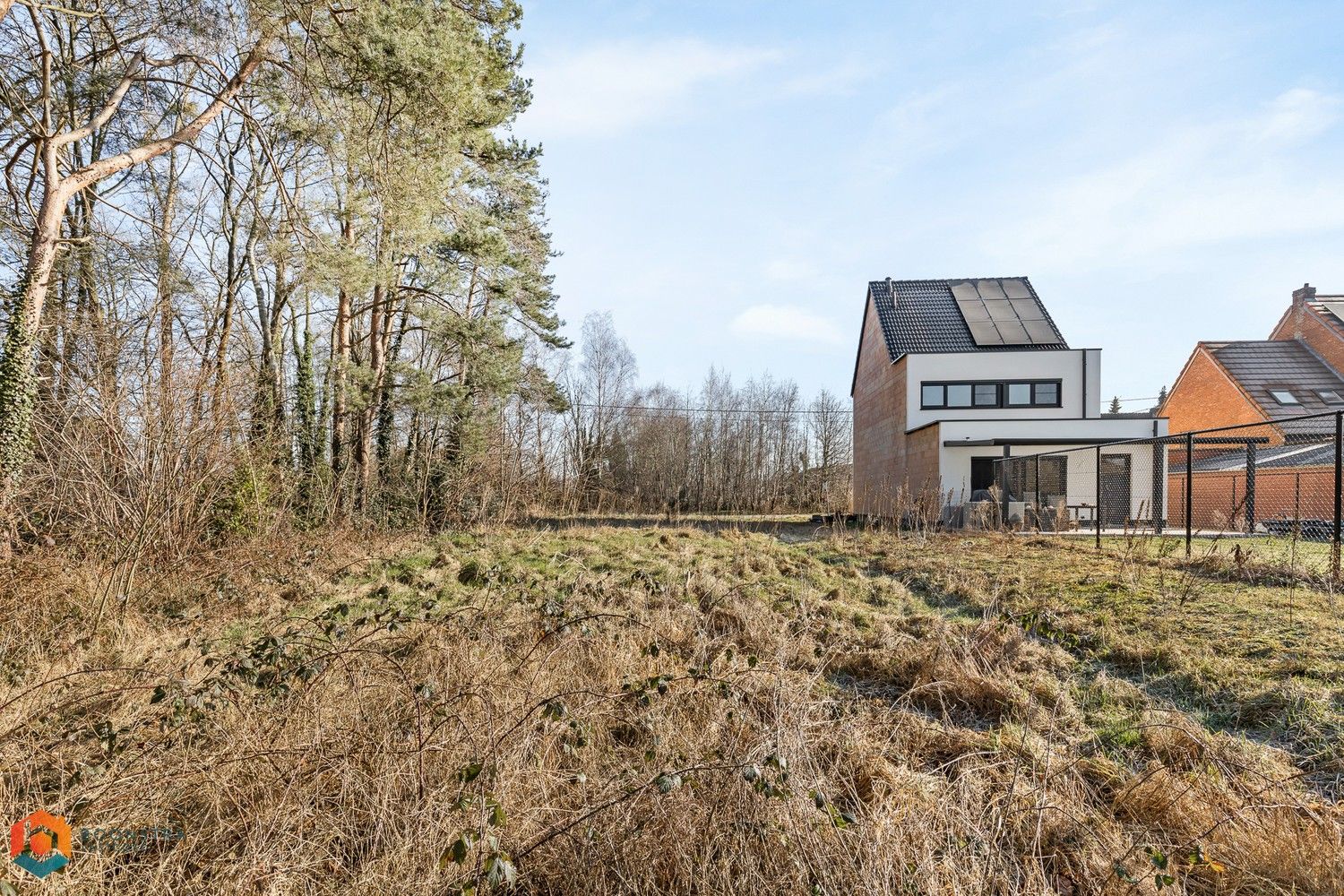 Bouwgrond van 907 m² voor halfopen bebouwing te Putte foto 2