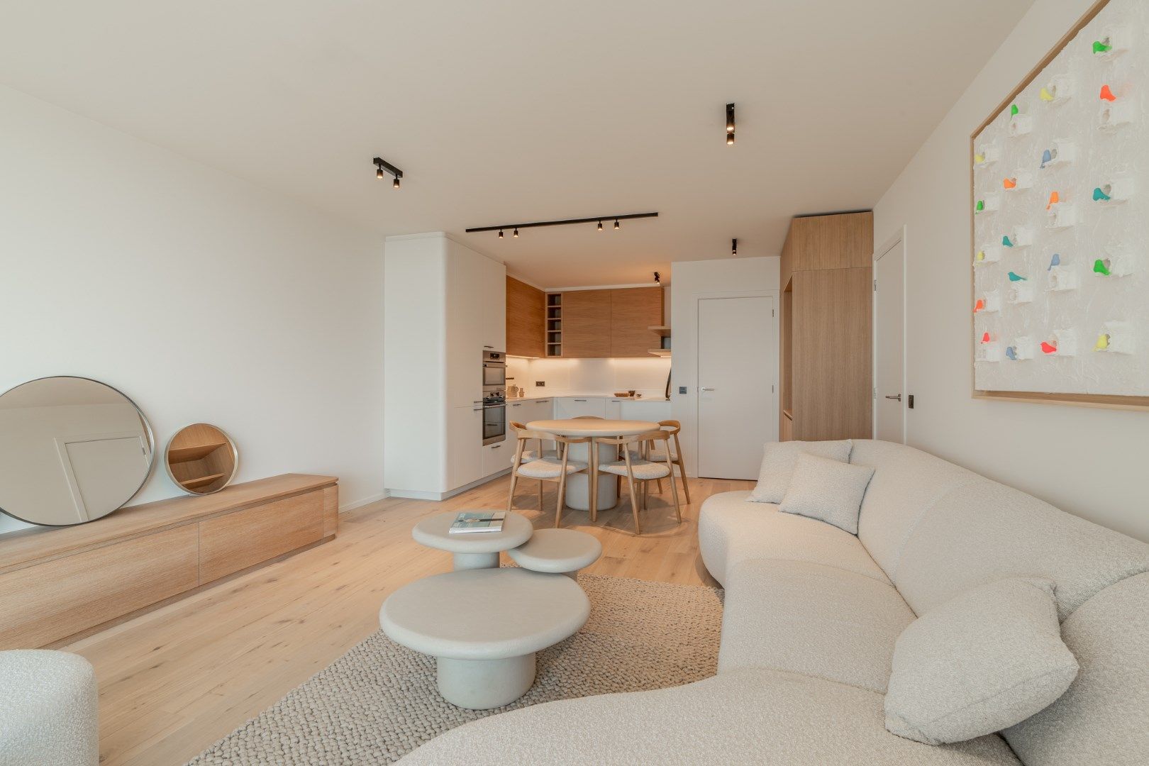 Nieuwbouw appartement met open verzichten vanop het zuid gericht terras foto 7