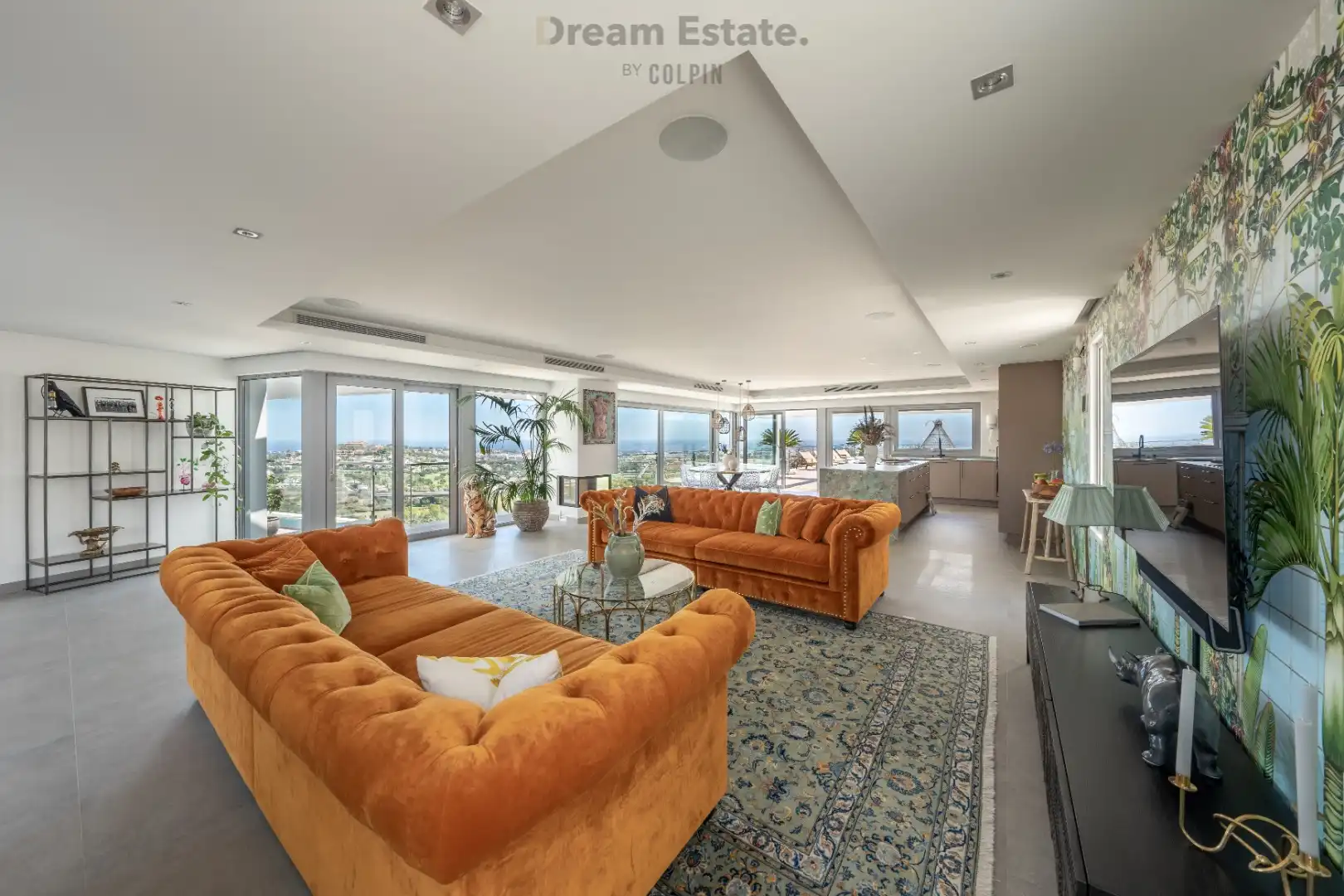 Prachtige moderne villa met panoramisch uitzicht in La Quinta resort, Benahavis. foto 2