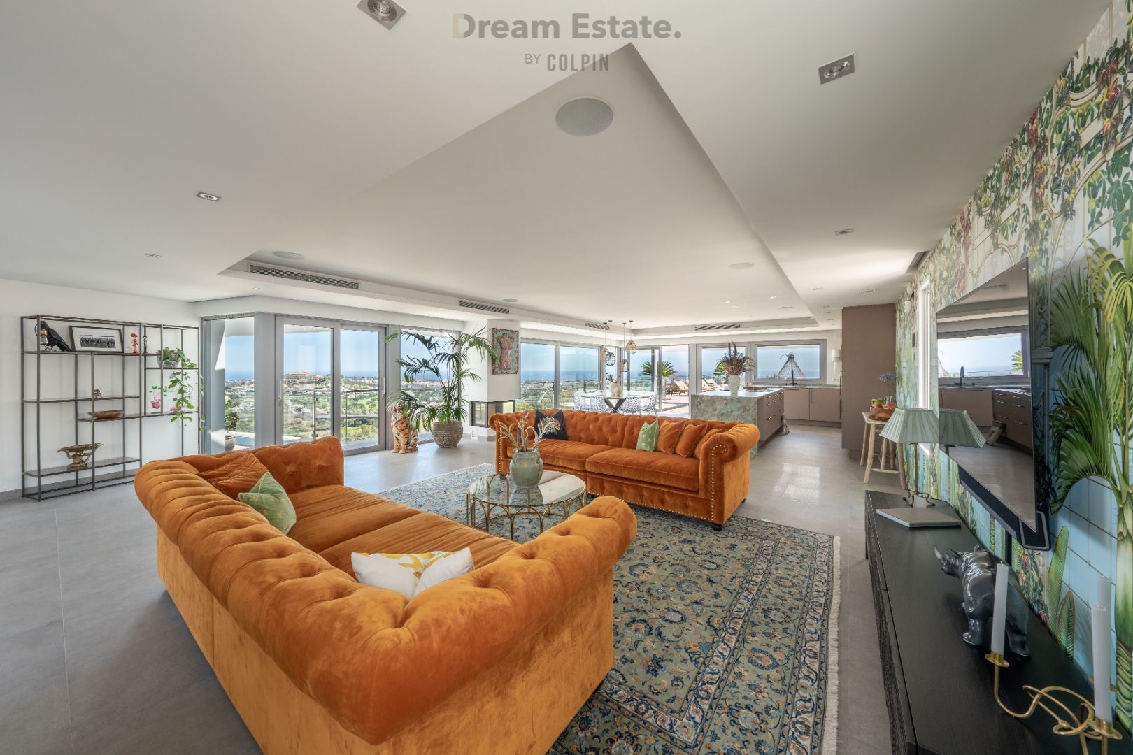 Prachtige moderne villa met panoramisch uitzicht in La Quinta resort, Benahavis. foto 2