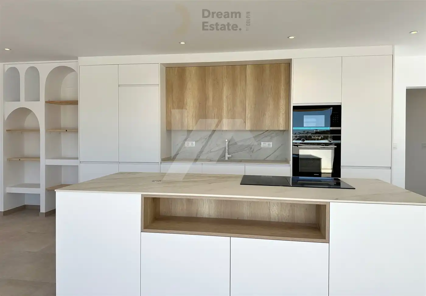 Mediterrane droomvilla in Ibiza-stijl met zeezicht foto 15