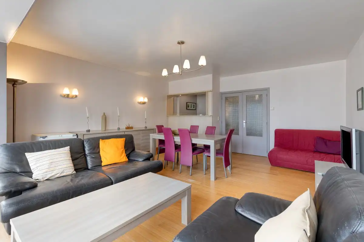 Appartement met 2 slaapkamers en frontaal zeezicht. foto 4