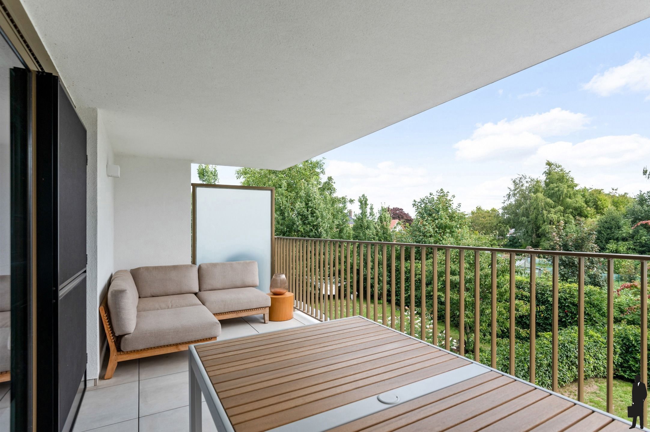 Recent appartement met 2 ruime slpks & terras met groenzicht foto 2