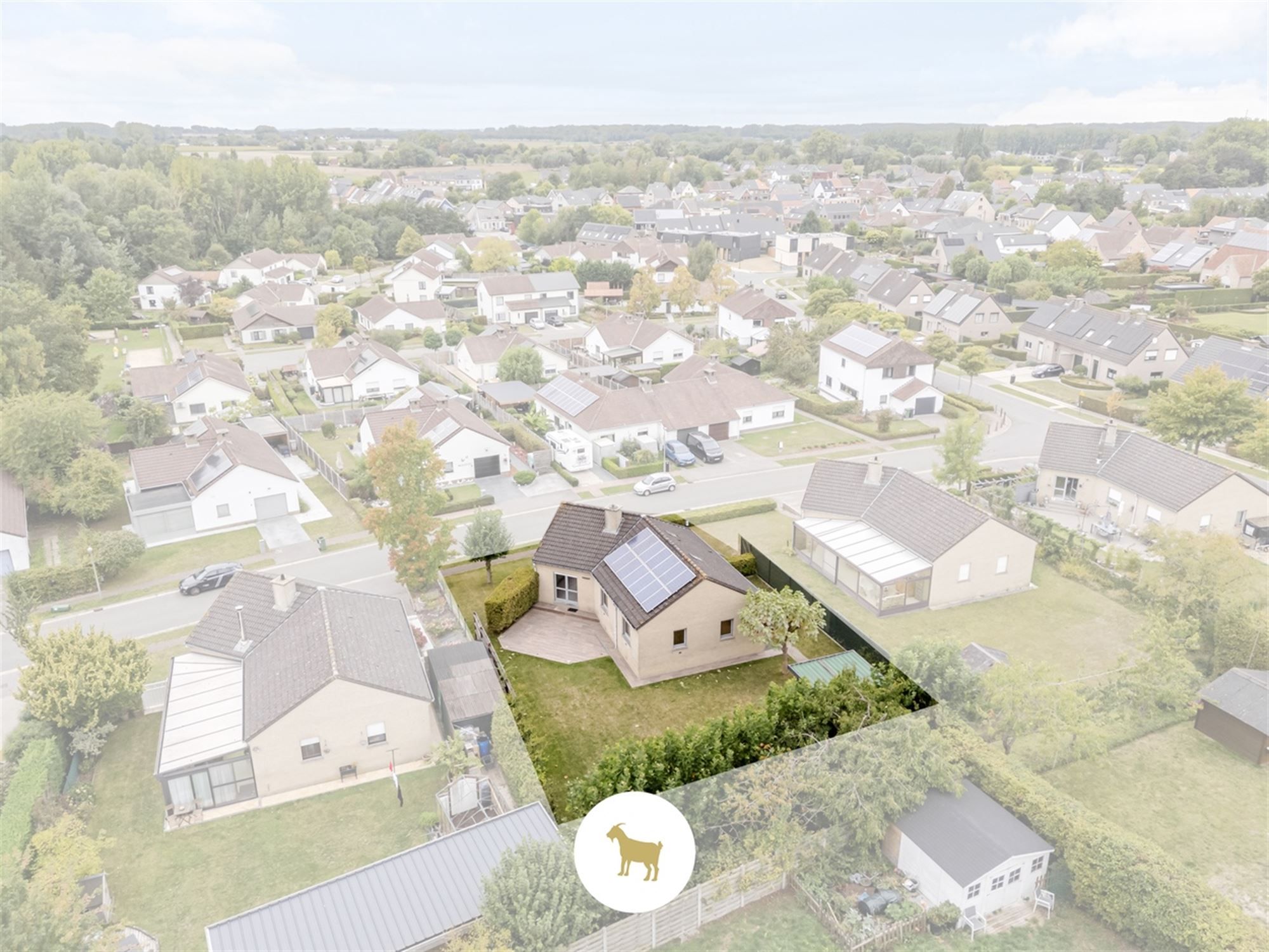 Instapklare OPEN BEBOUWING met 3 SLAAPKAMERS en GARAGE op een rustig gelegen PERCEEL GROND van 655m² foto 23