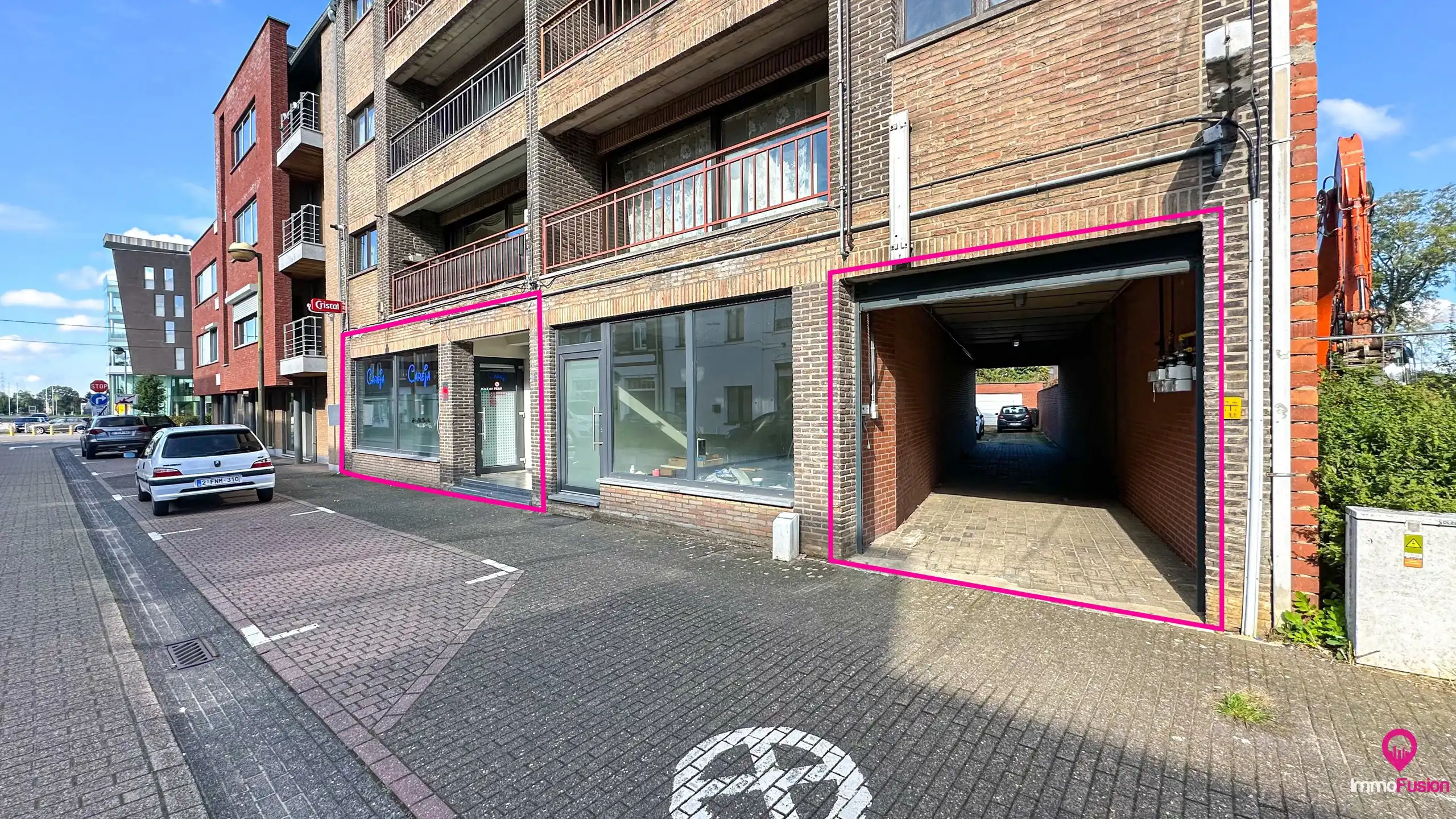 Ruim handelspand met garage in het centrum van Beringen! foto 2