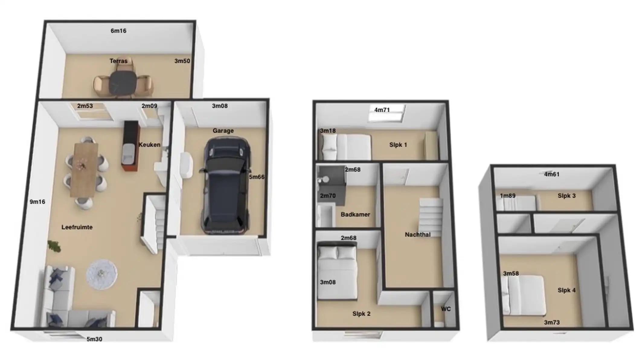 Recente, Instapklare HOB met 4 SLPK, Garage én Tuin! foto 20