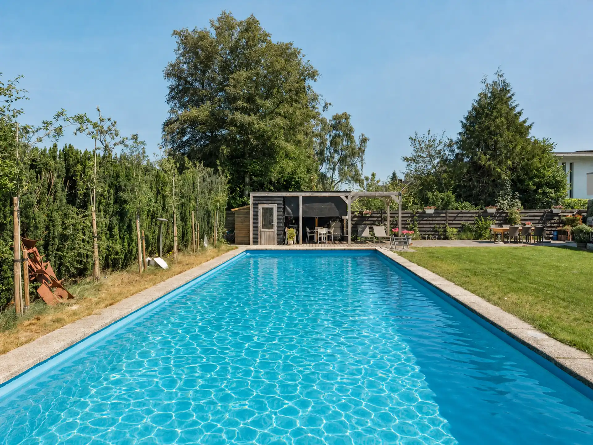 Architectenwoning met zwembad en praktijk/kantoor aan huis foto 23