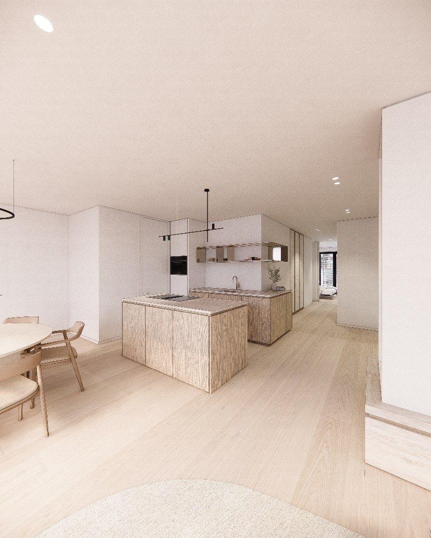 Nieuw appartement gelegen aan de zuidkant van het vernieuwde Burg. Fr. Desmidtplein. Gevelbreedte van ca. 8 meter. foto 11