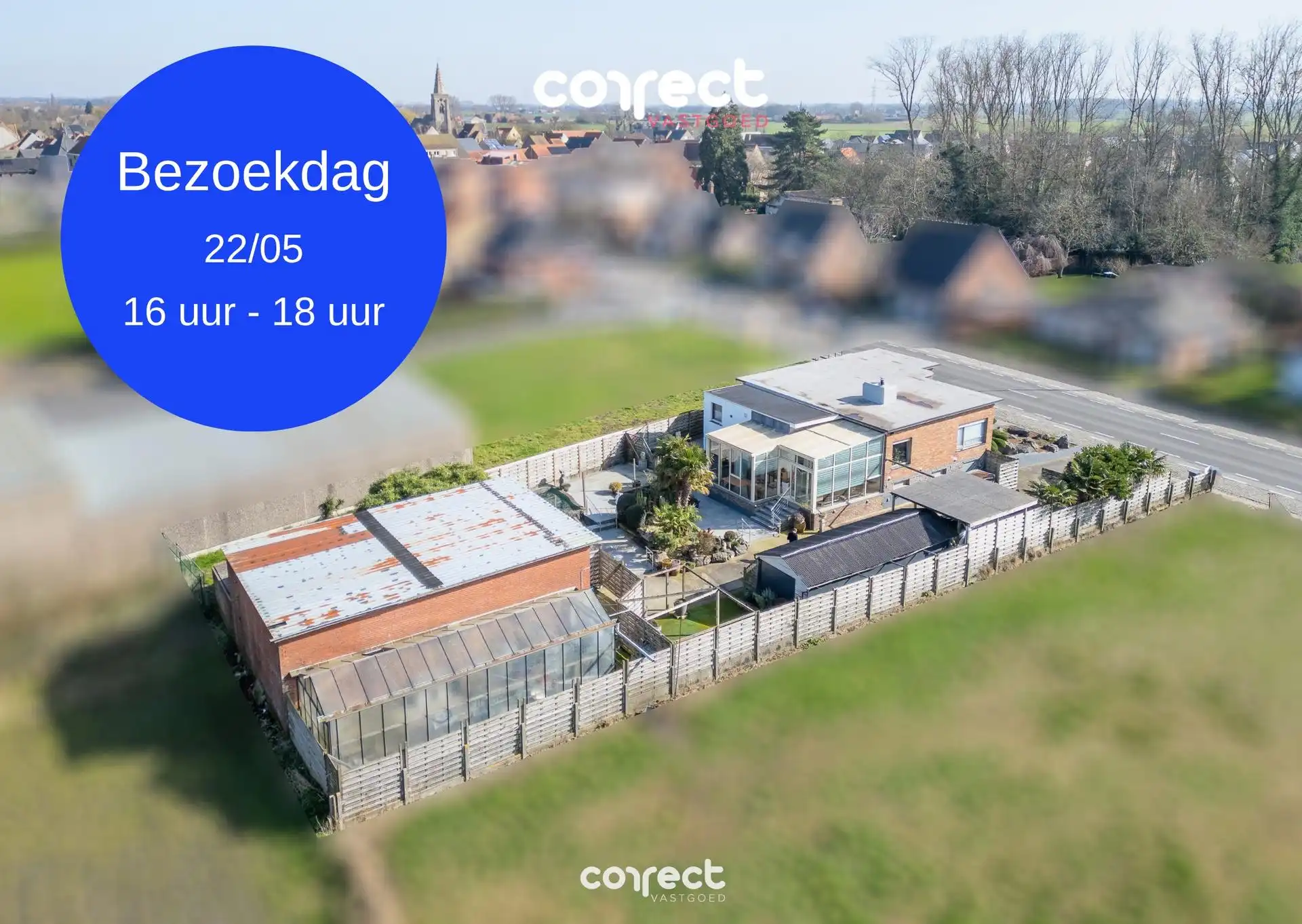 Hoofdfoto van de publicatie: Karaktervolle alleenstaande woning met loods op 1.046 m² – wonen met ruimte en mogelijkheden in Beerst.