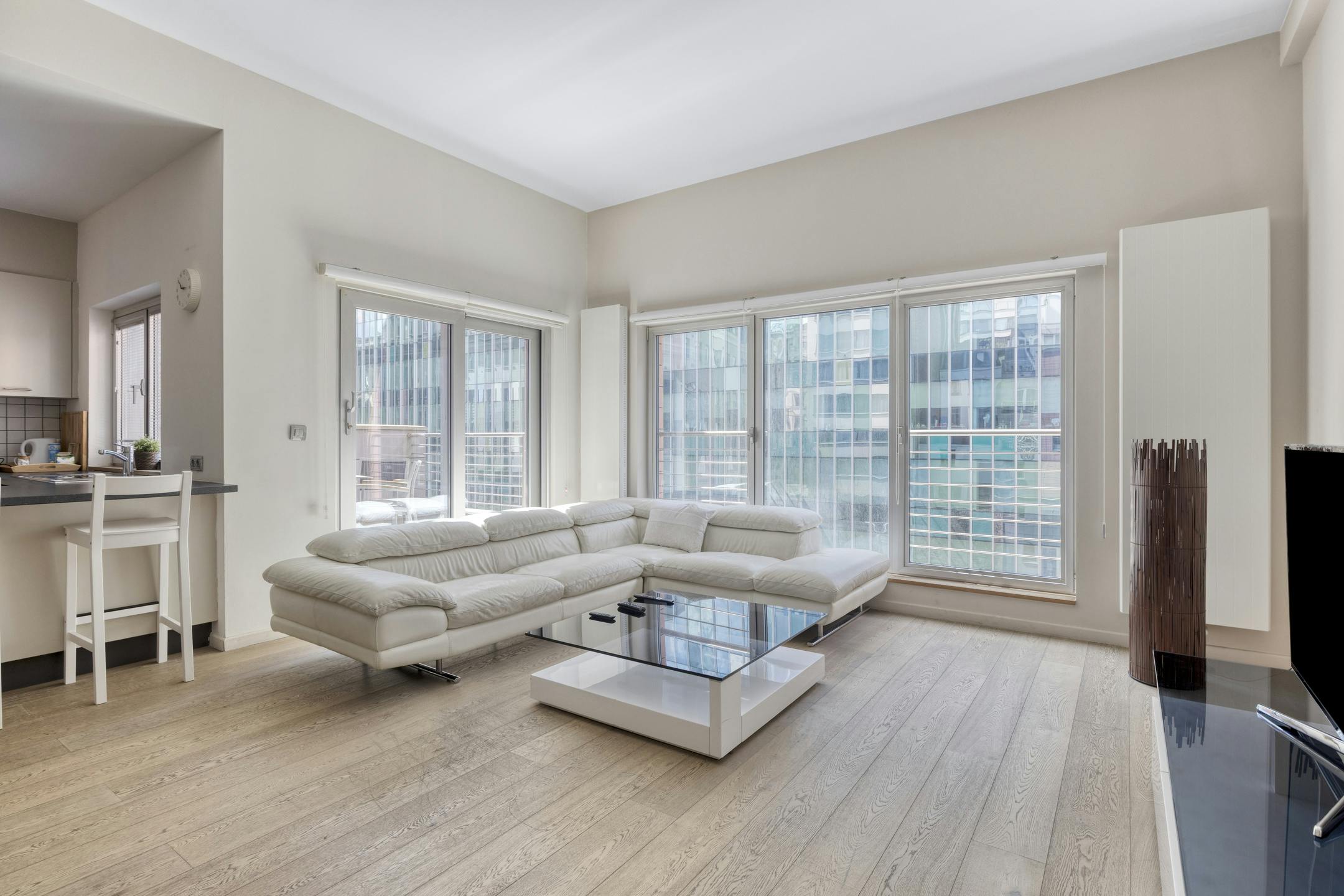 Duplex appartement 2 slaapkamers te Brussel Koningsstraat foto 2