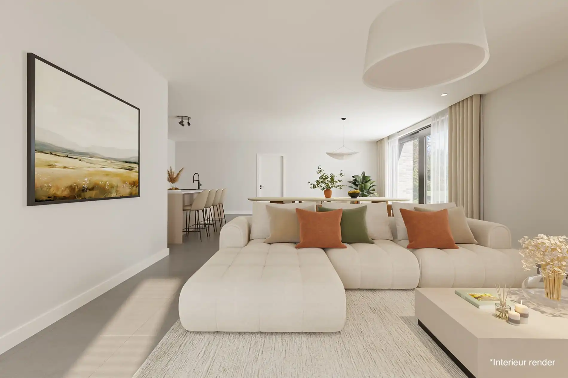 Gelijkvloers 3-slaapkamer appartement met eigen inkom en 2 terrassen in Houthalen foto 6