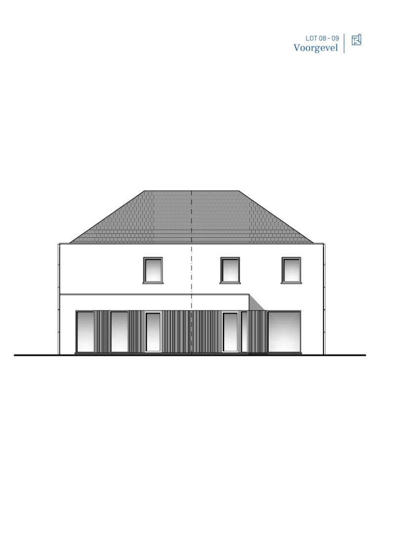 Gits (Hooglede), Middenstr-Tillostr-V.Maerlantstr - Fase 1: Lot 08 foto 3