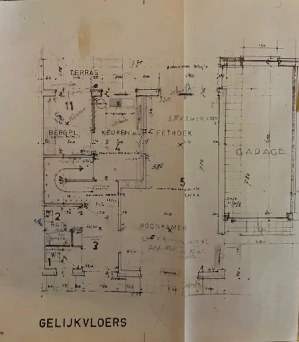 Nabij centrum Asse: te renoveren driegevelwoning foto 23