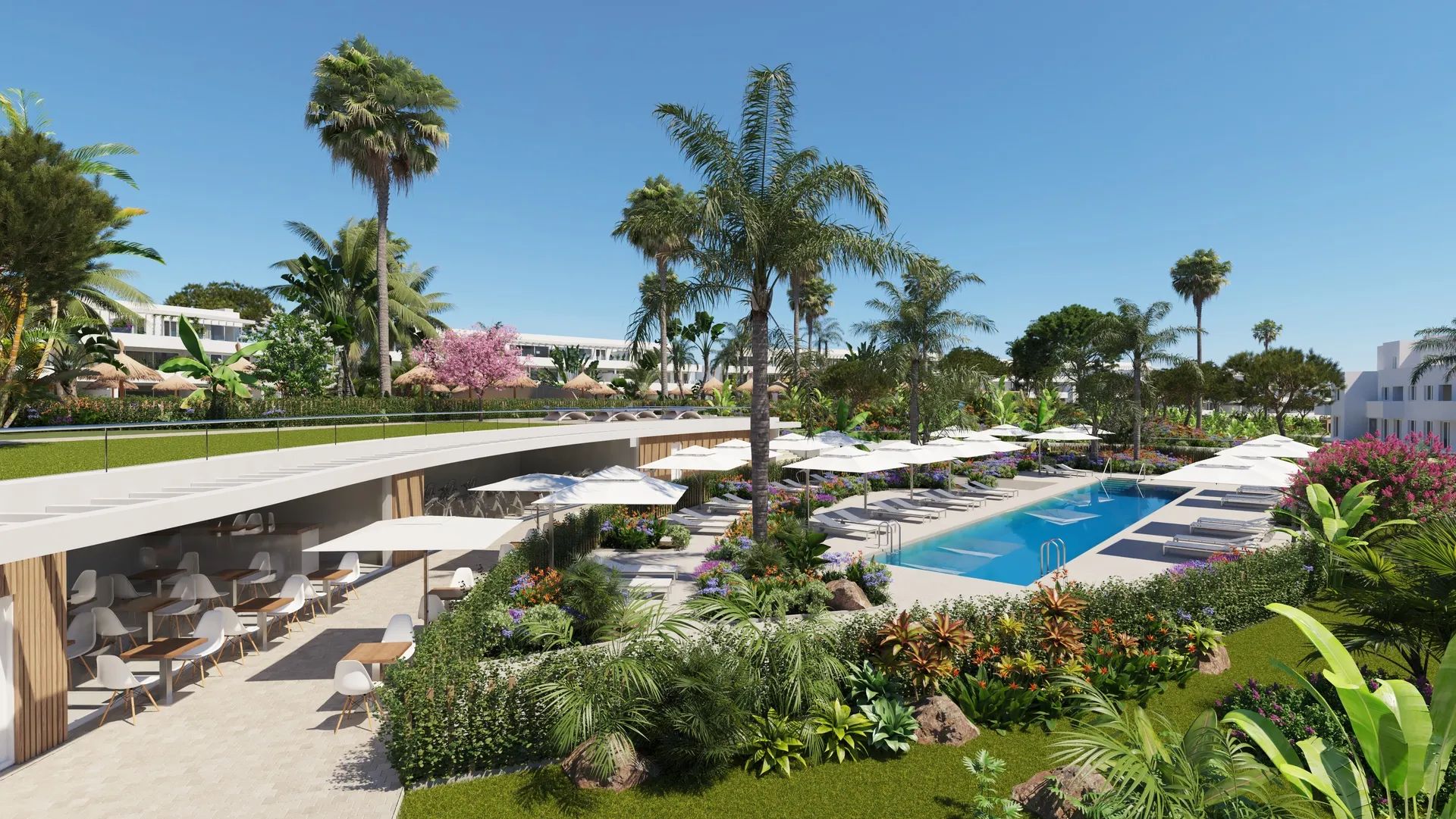 Elegante appartementen in een groene oase aan de Mediterrane kust foto 9