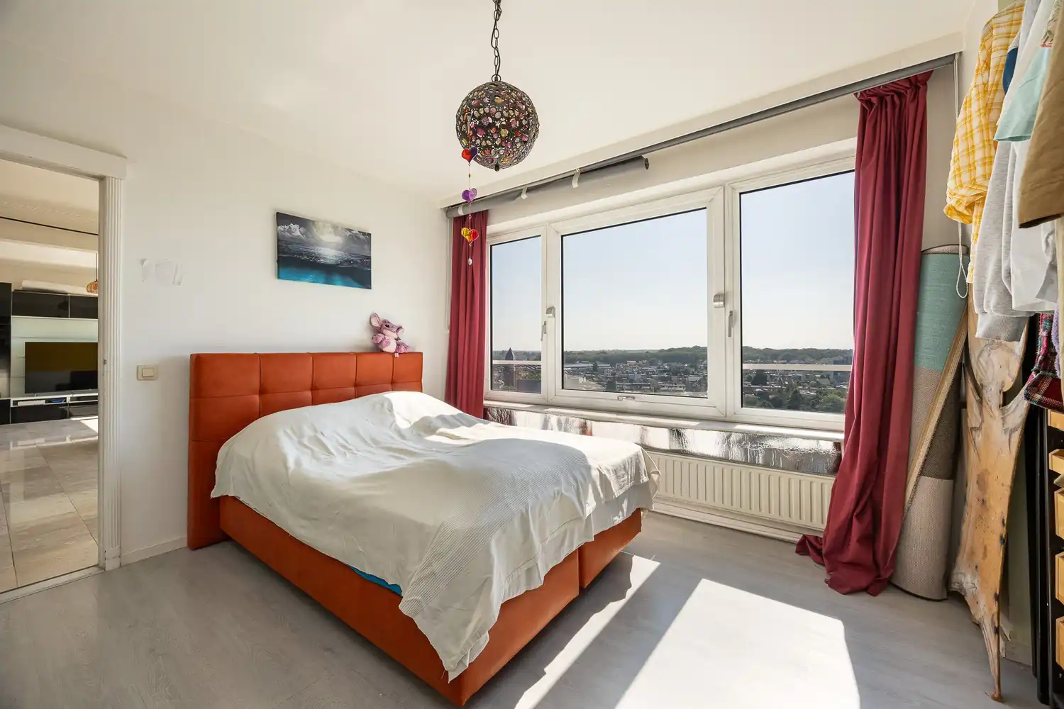 Ruim 2-slaapkamerappartement met prachtig uitzicht in Berchem foto 14