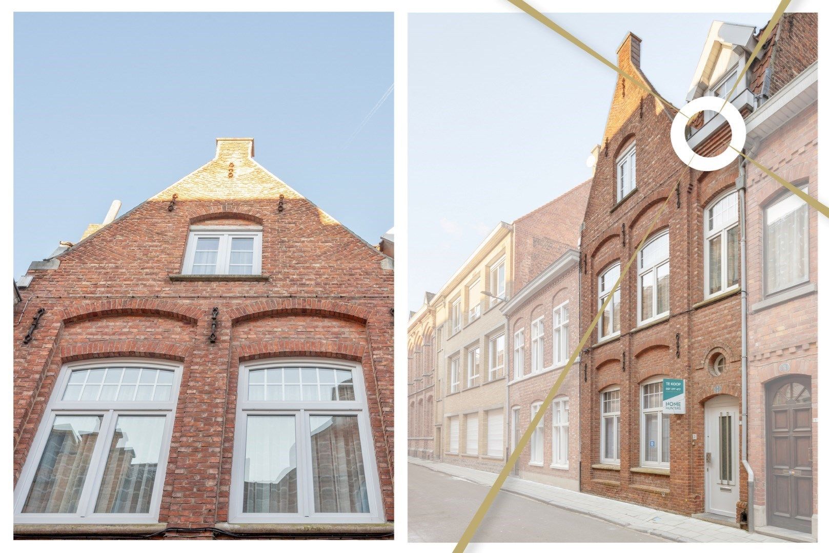 Herenwoning pal in het historische stadscentrum van Ieper met 4 slaapkamer en een stadskoer foto 1