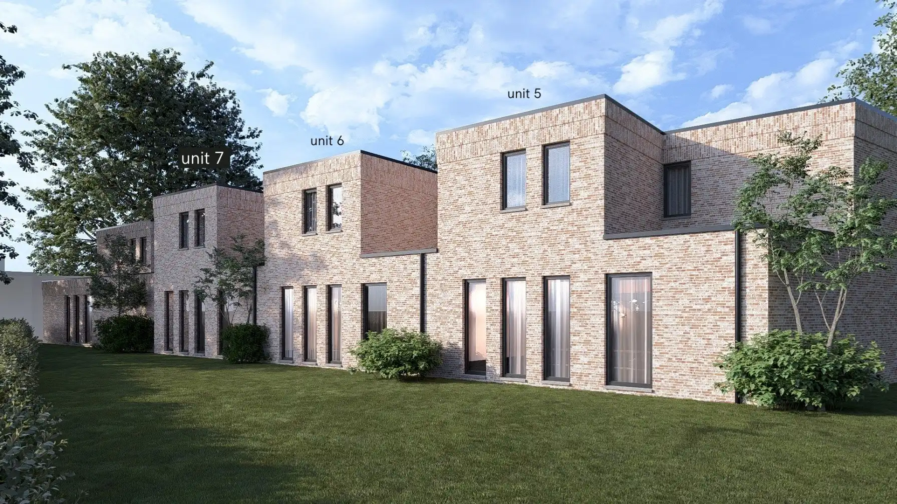 Moderne, Bijna Energie Neutrale stadswoning met private tuin in het centrum van Stokkem! foto 4