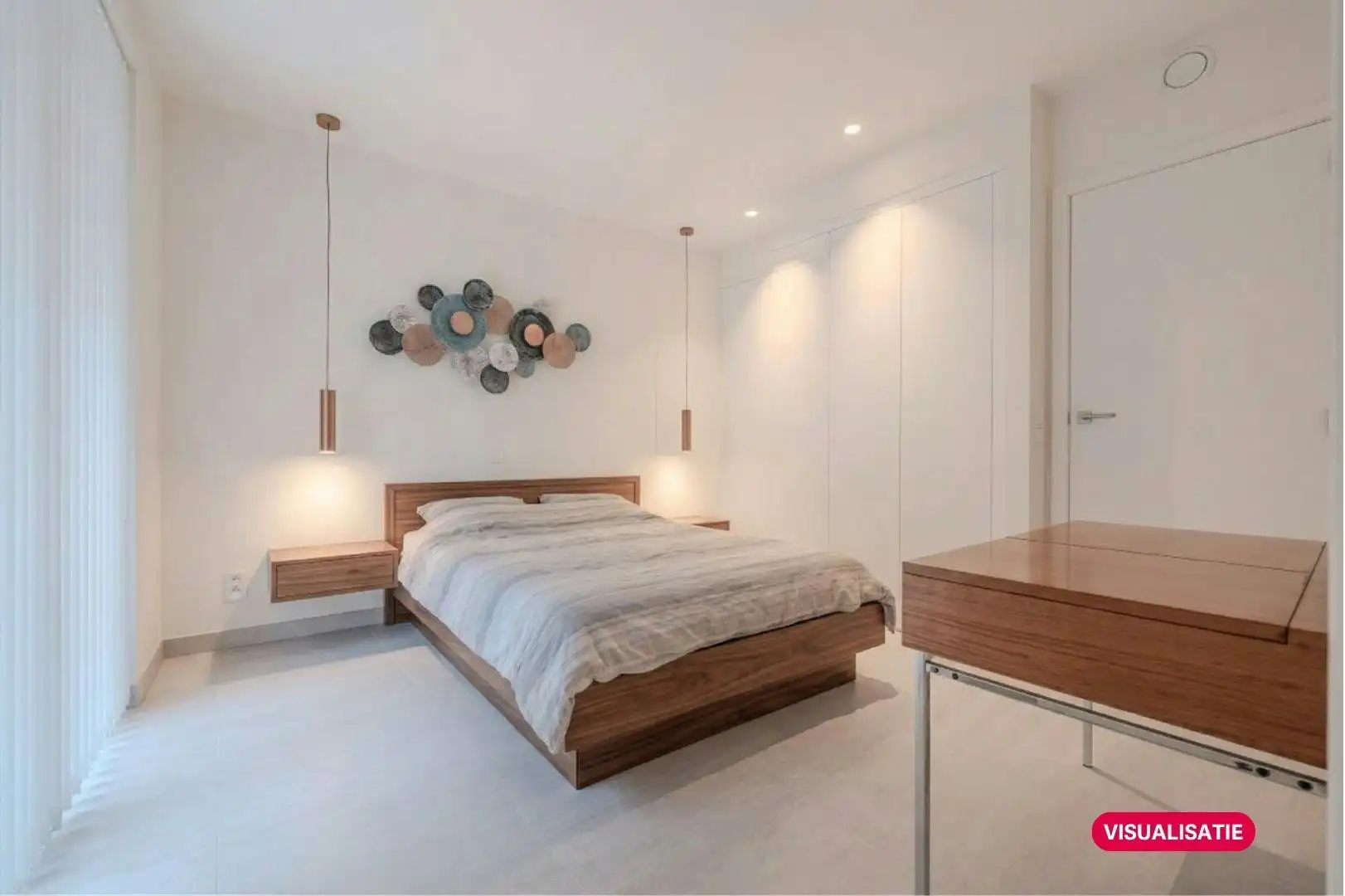 Prachtig appartement met ruim terras en zicht op Normandpark foto 11