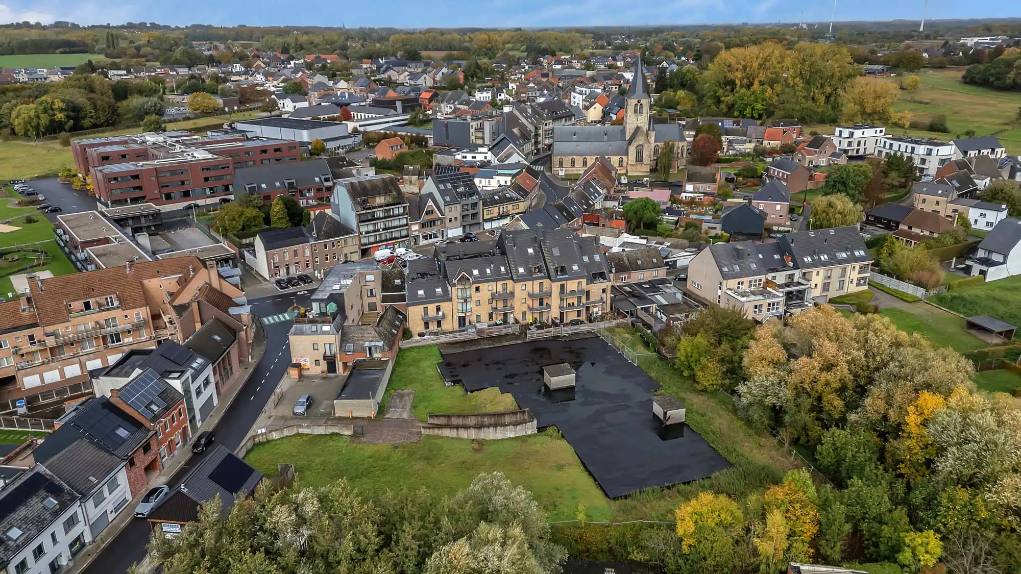 Projectgrond voor 14 appartementen in Denderhoutem foto 15