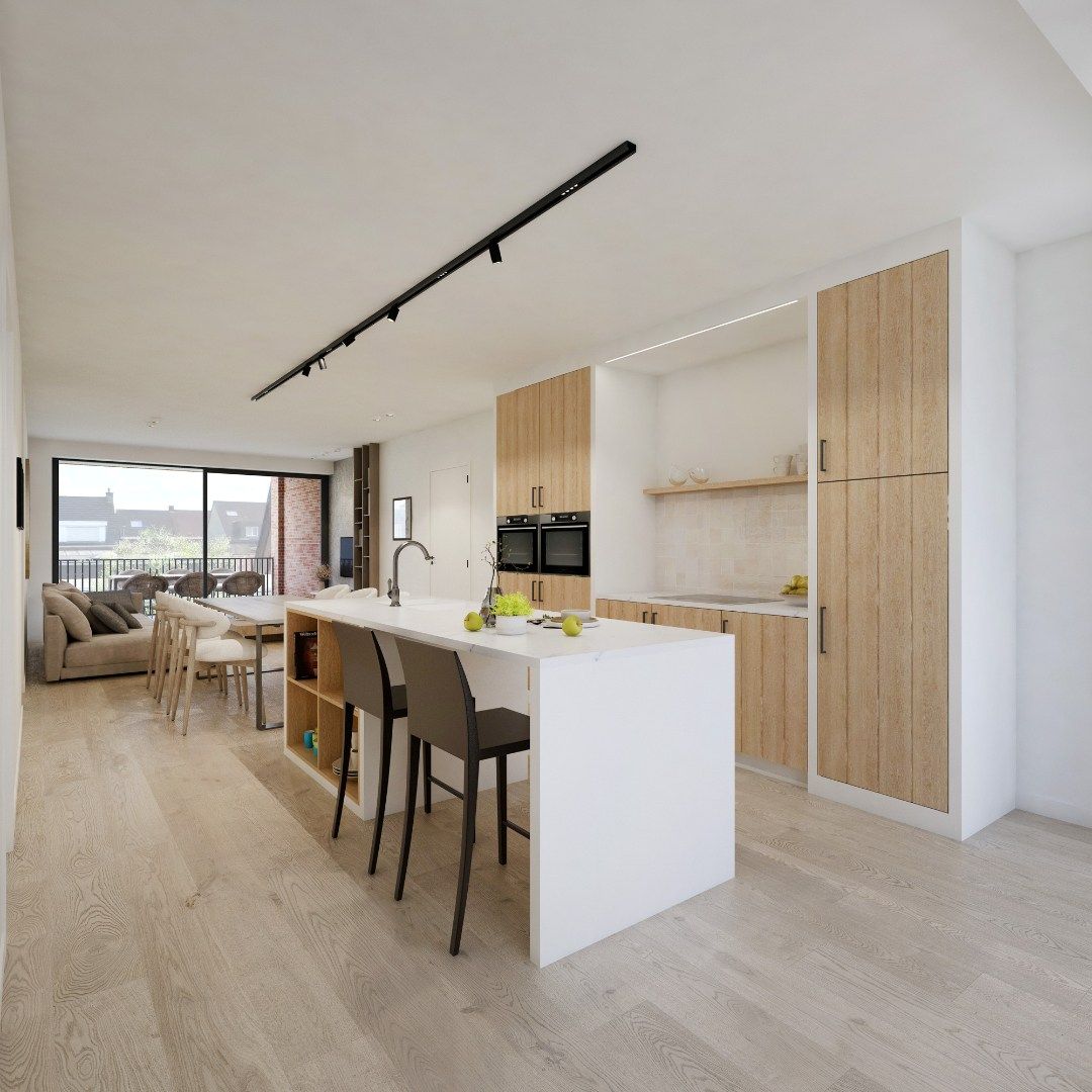 2-slaapkamersappartement met 2 terrassen in nieuwbouwproject Ernest foto {{pictureIndex}}