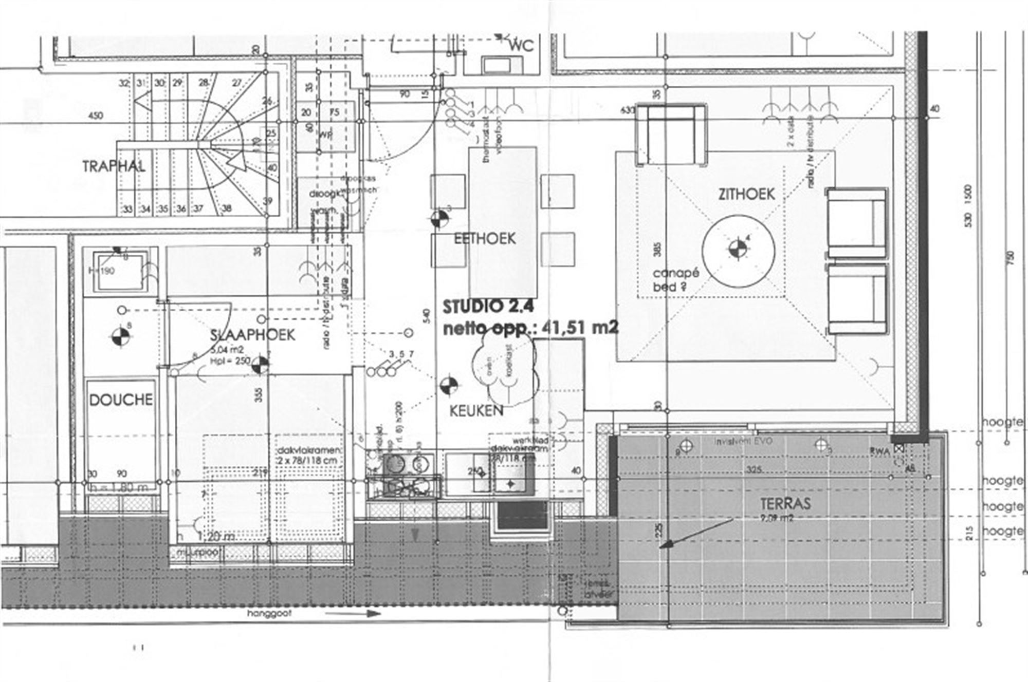 Energiezuinig 1-slpk appartement met garage en uniek zicht op groen in hartje Evergem foto 16