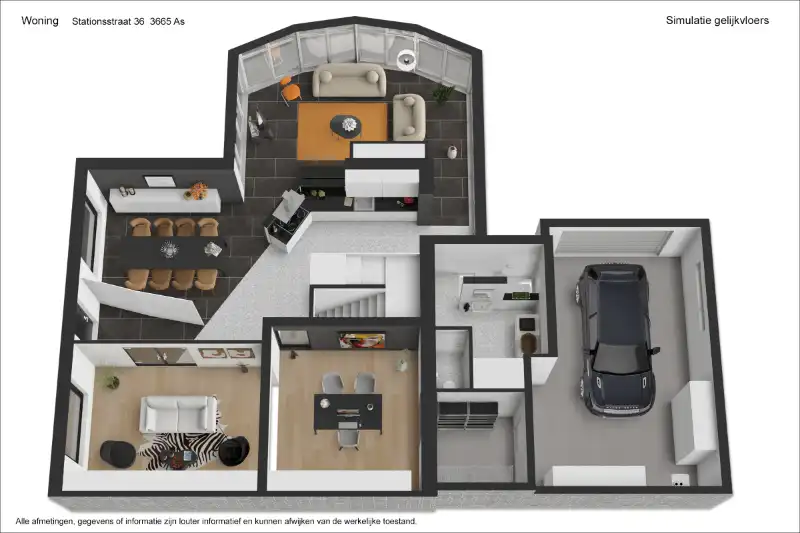 Knap afgewerkte, energiezuinige en ruime woning met vier slaapkamers, guesthouse/praktijkruimte op een centrale (maar toch bosrijke!) locatie te As foto 18