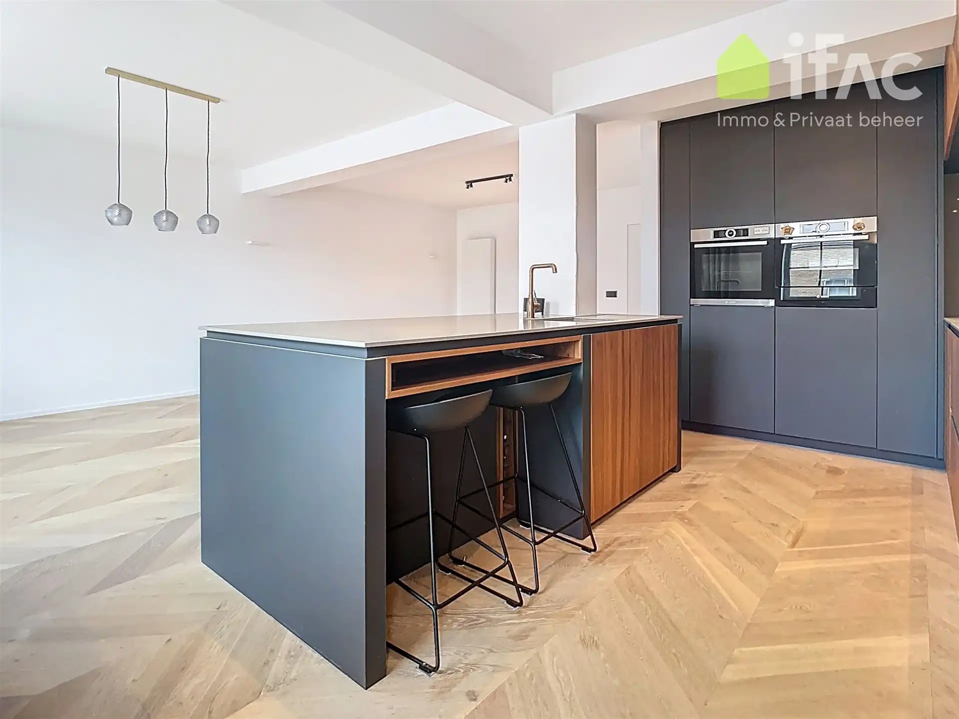 Prachtig, energiezuinig, luxe appartement m 2 slpk + garage foto 8
